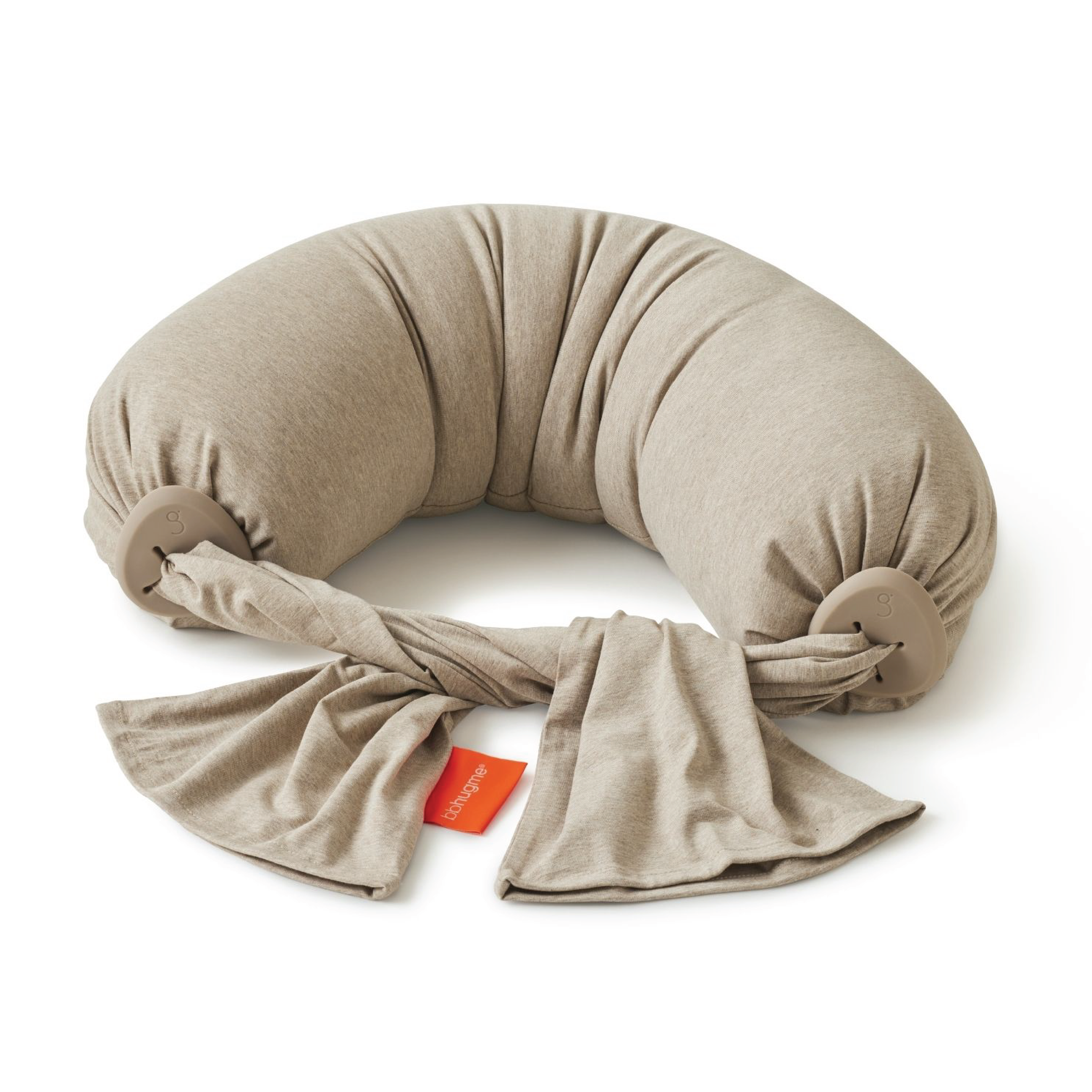 bbhugme Nursing Pillow, Seashell Beige, 1 stk.