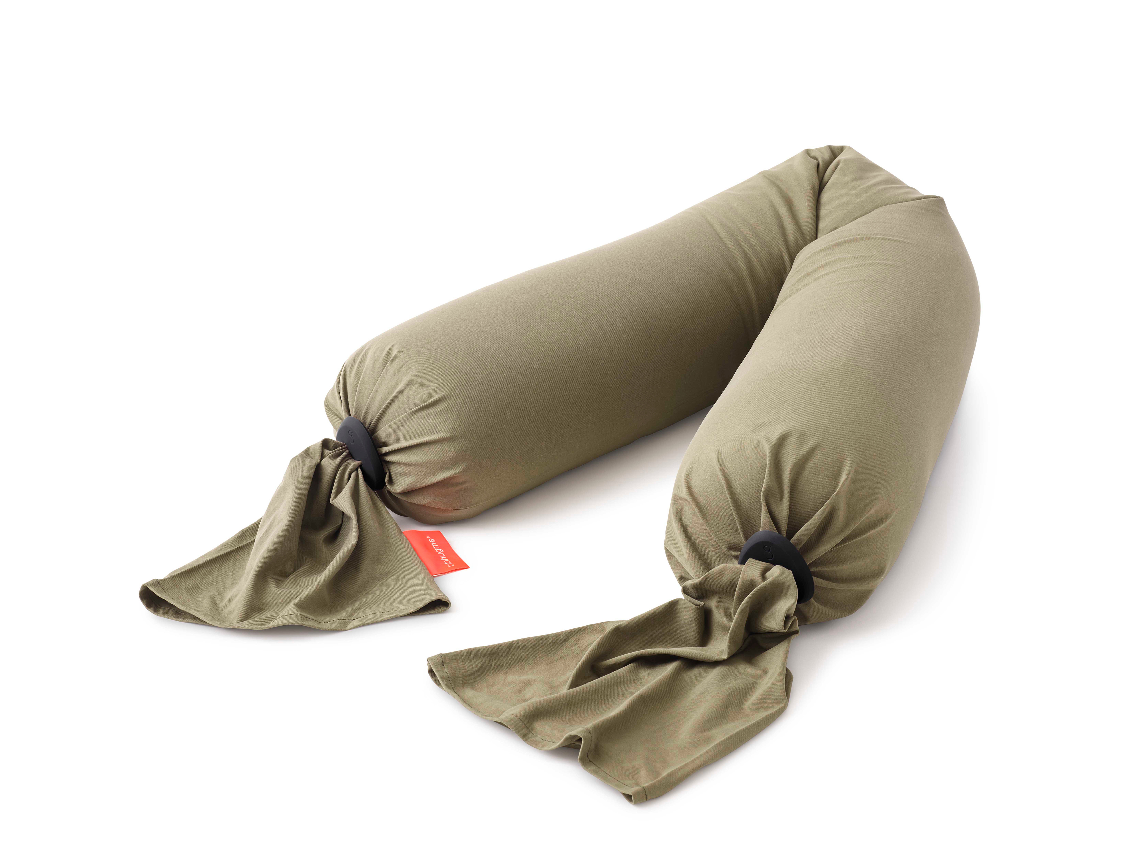 bbhugme Pregnancy Pillow Cover, Dusty Olive, 1 stk.