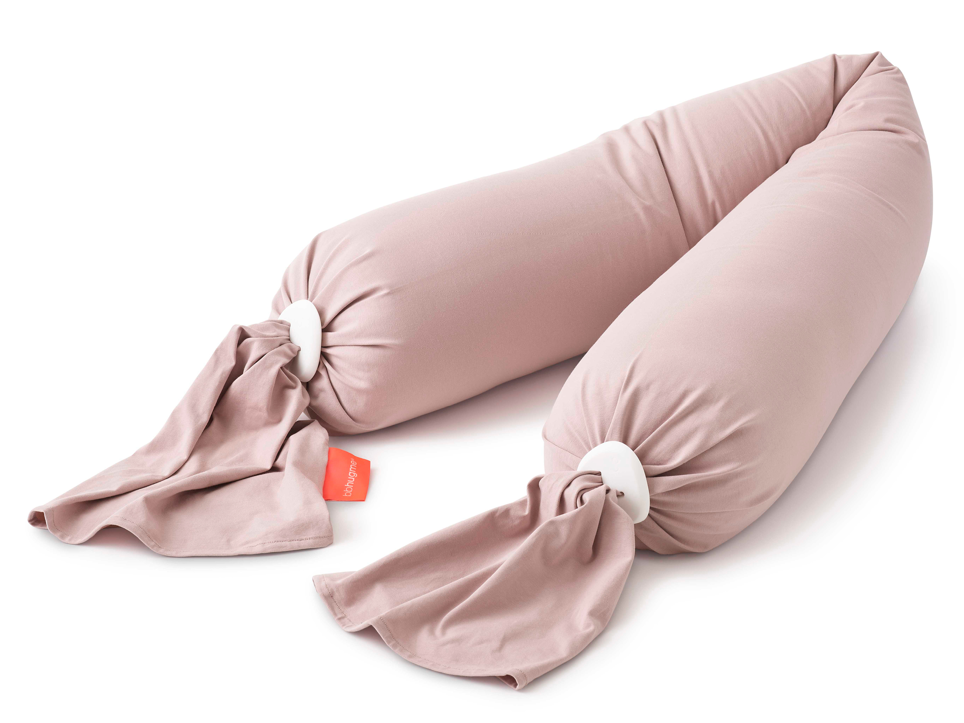 bbhugme Pregnancy Pillow Pink/Vanilla, 1 stk