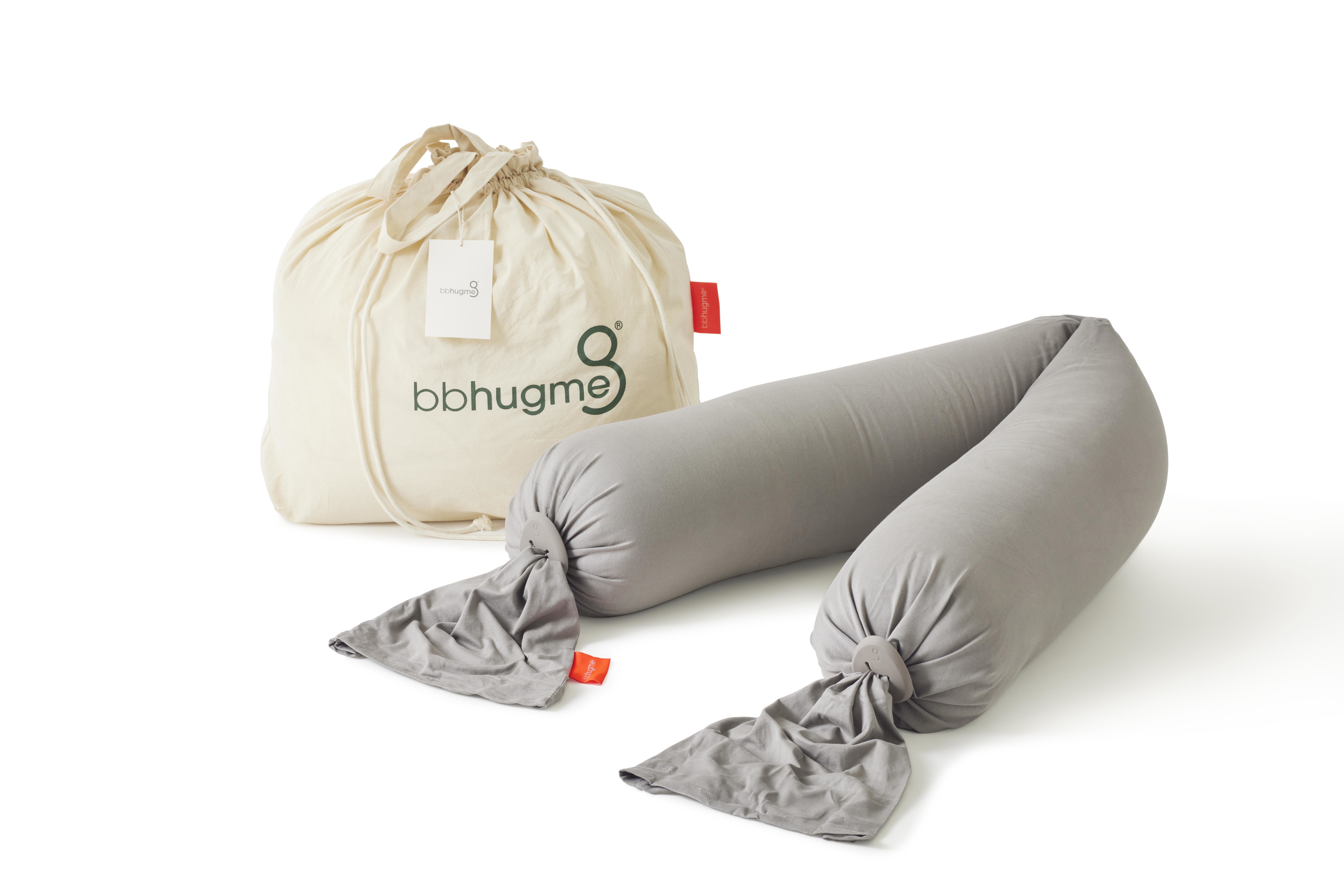 bbhugme Pregnancy Pillow, Stone/Grey, 1 stk.
