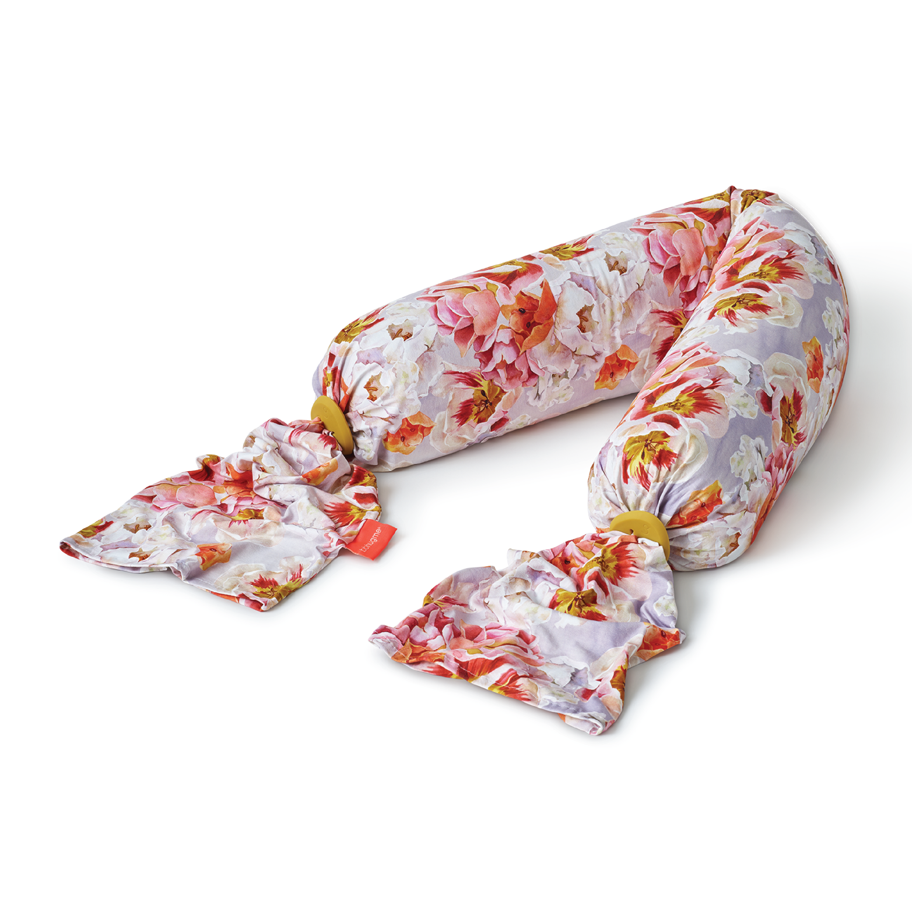 bbhugme Pregnancy Pillow, Blushing Rose, 1 stk.