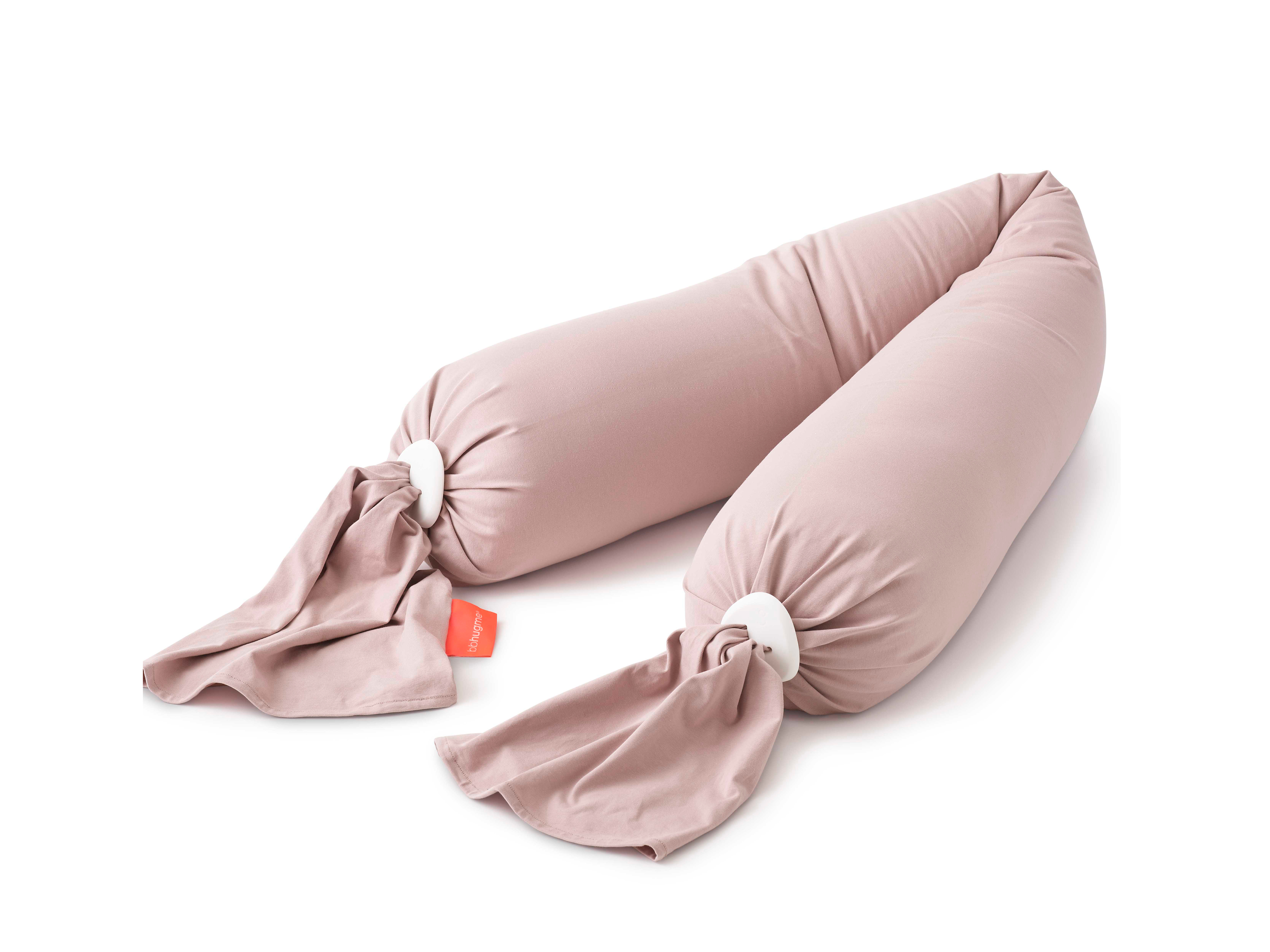 bbhugme Pregnancy Pillow Cover, Dusty Pink, 1 stk.