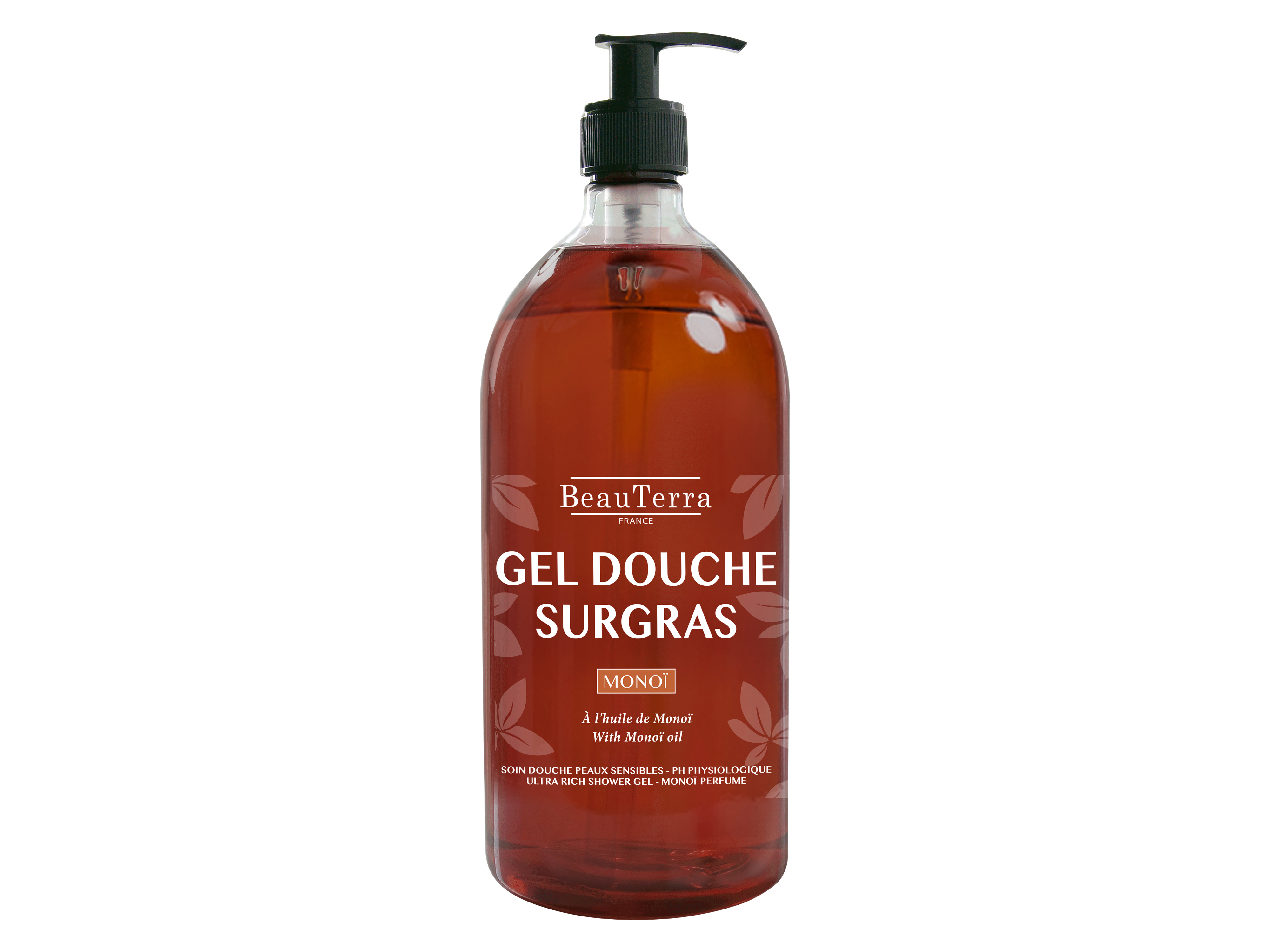 Beau Terra Ultra Rich Shower Gel Monoi, 1000 ml