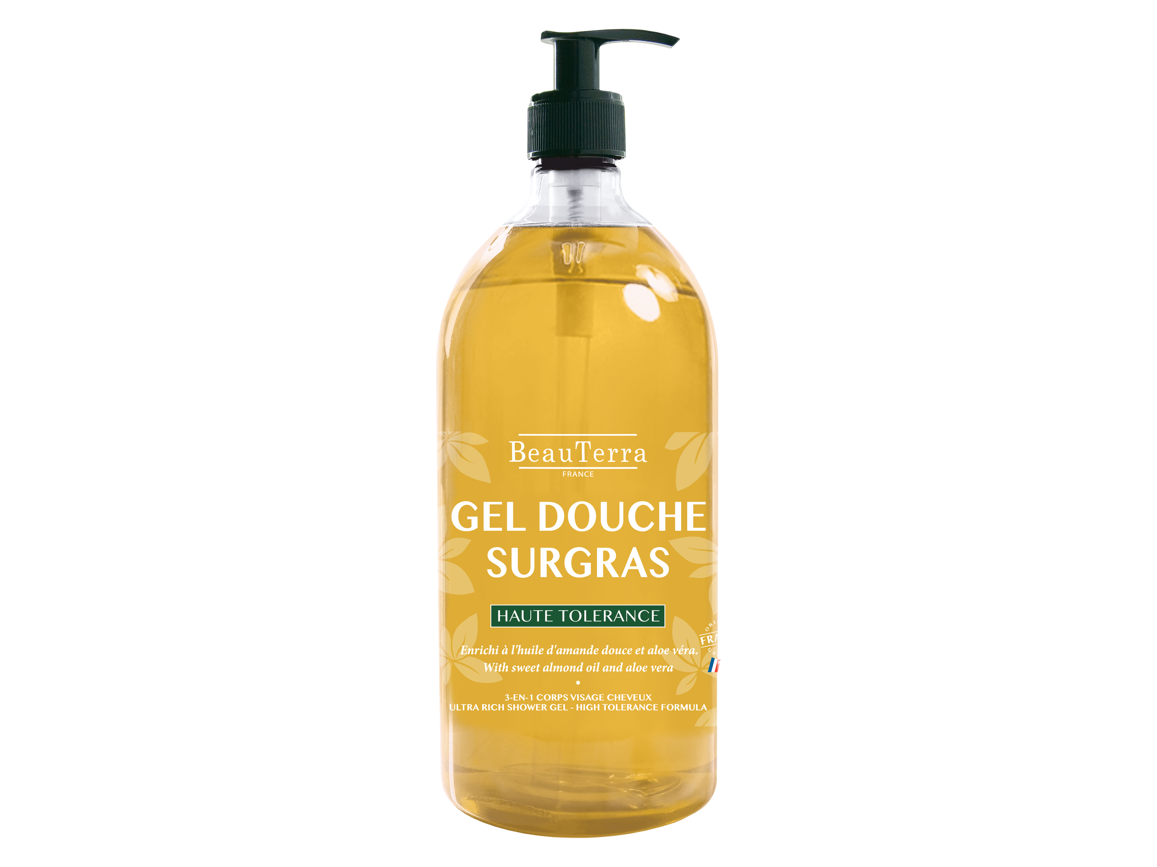 Beau Terra Ultra Rich Shower Gel Hypoallergenic, 1000 ml