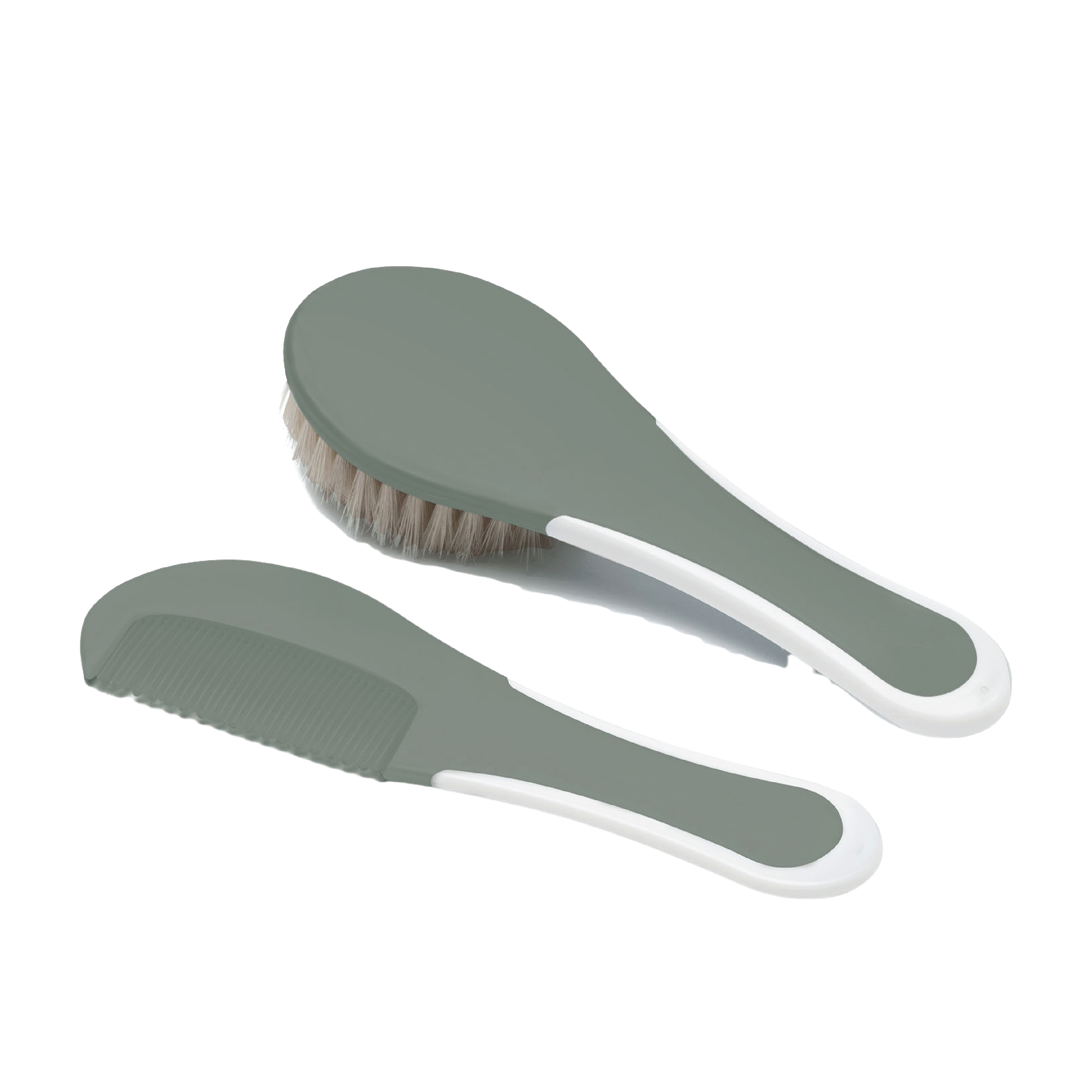 Bebe-Jou Kam- og hårbørstesett, Grønn, 1 sett