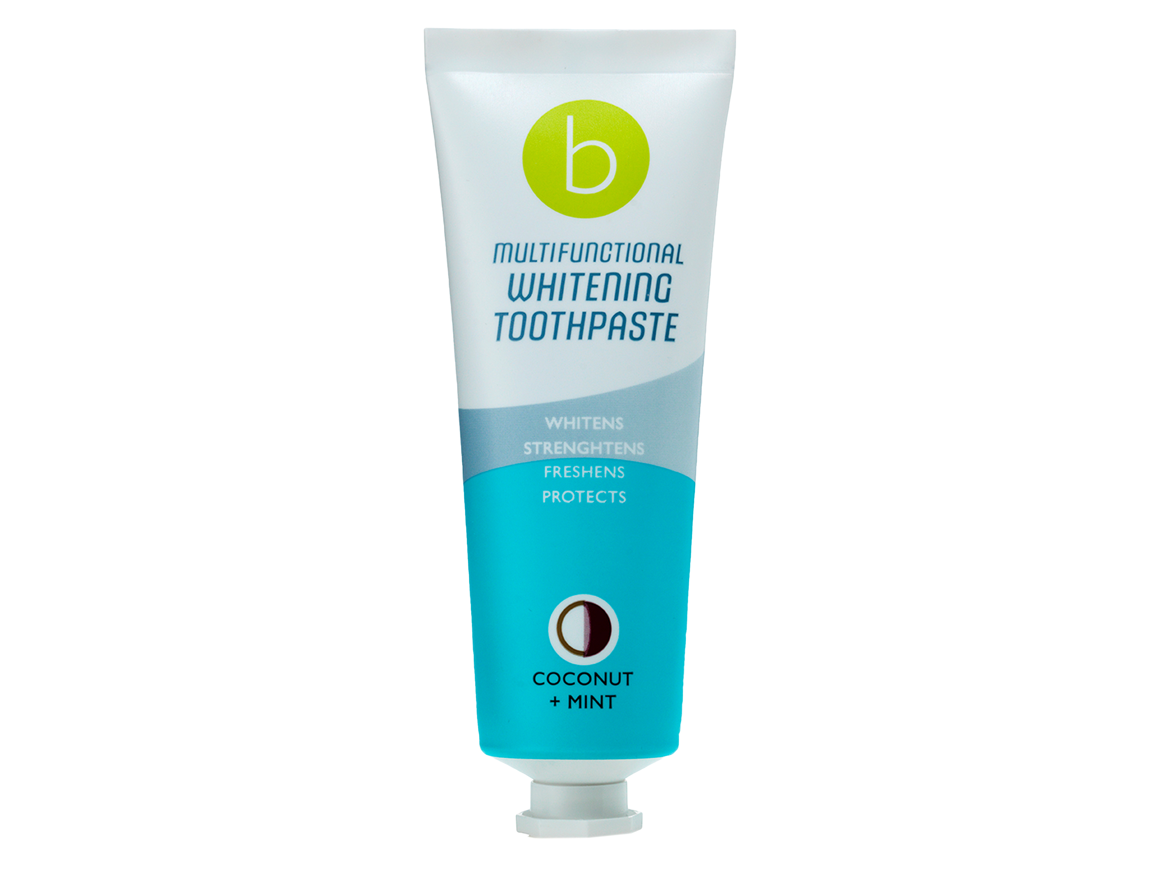 Beconfident Beconfident Multifunctional Whitening Toothpaste, kokos + mint, 75