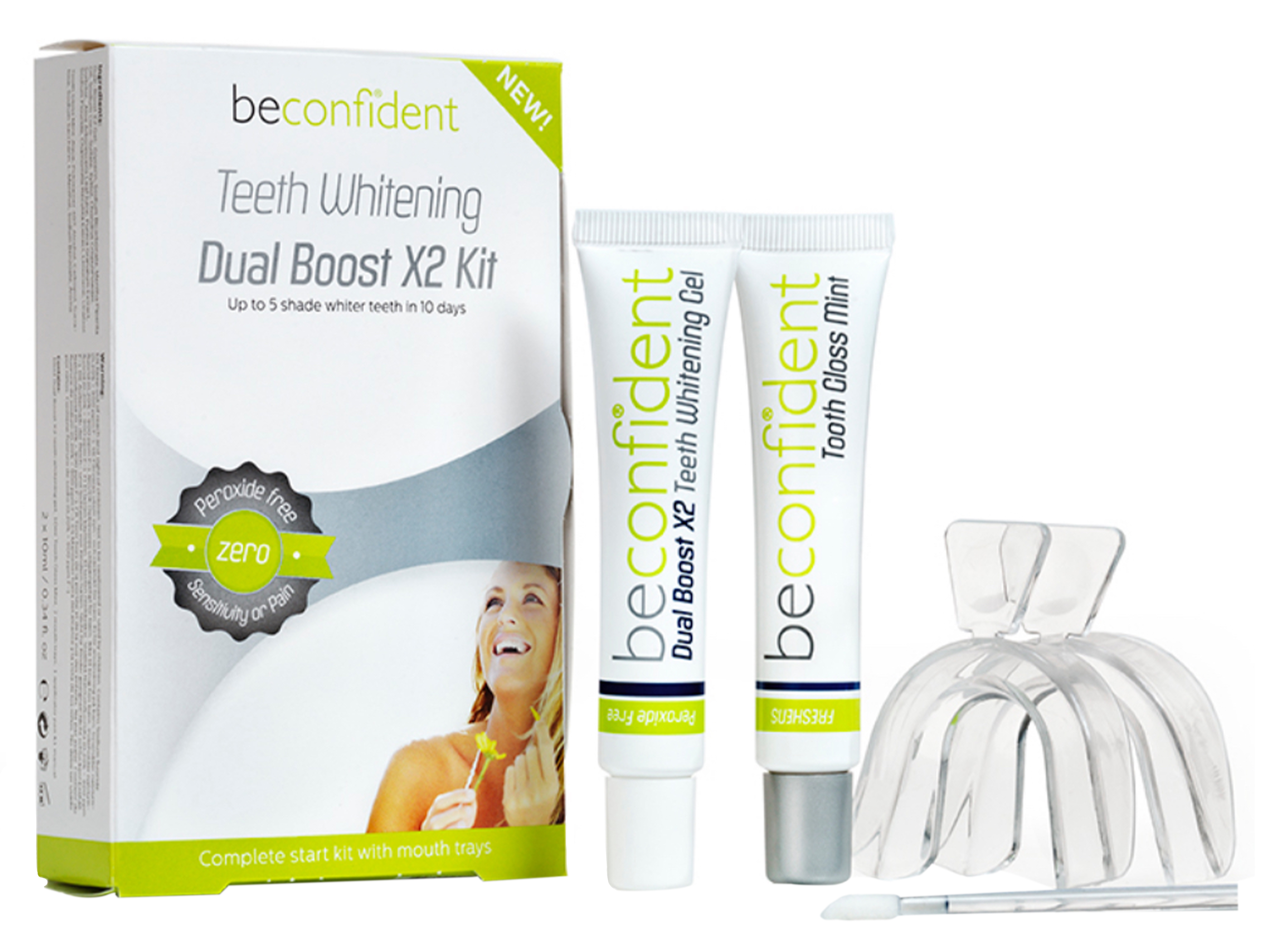 Beconfident Teeth Whitening Boost Kit, 1 sett