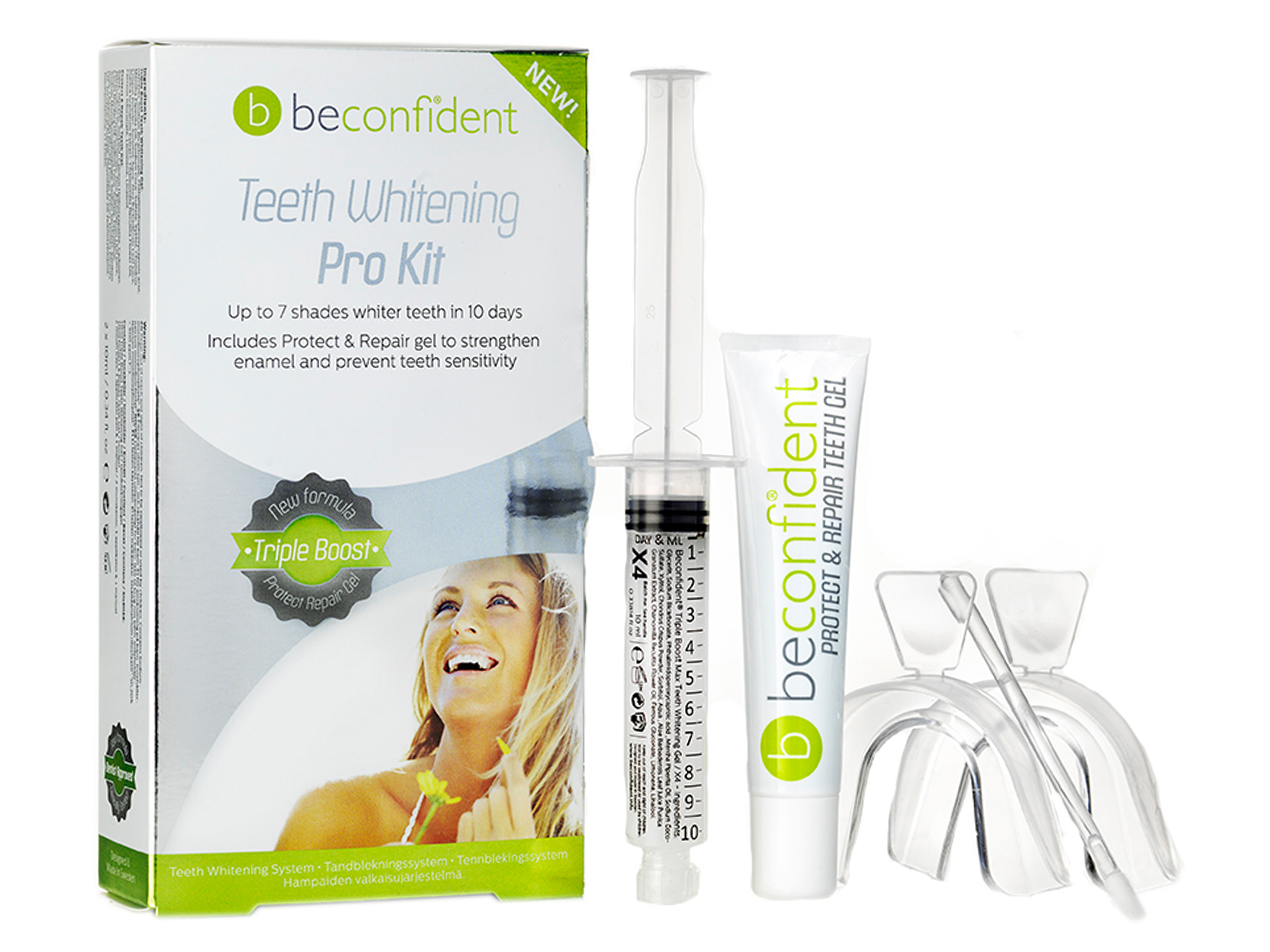 Beconfident Teeth Whitening Pro Kit, 1 sett