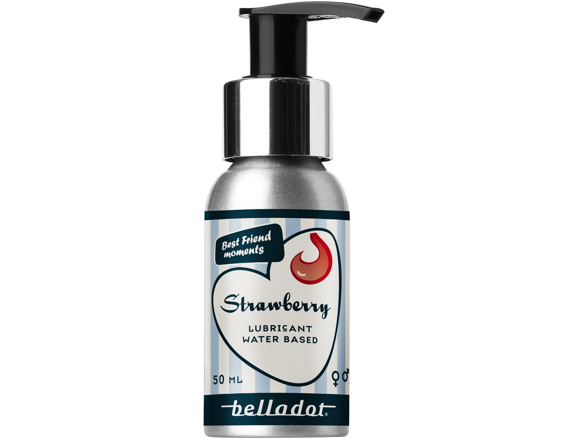 Belladot Belladot Strawberry Lubricant Water Based, Vannbasert glidemiddel, 50 ml