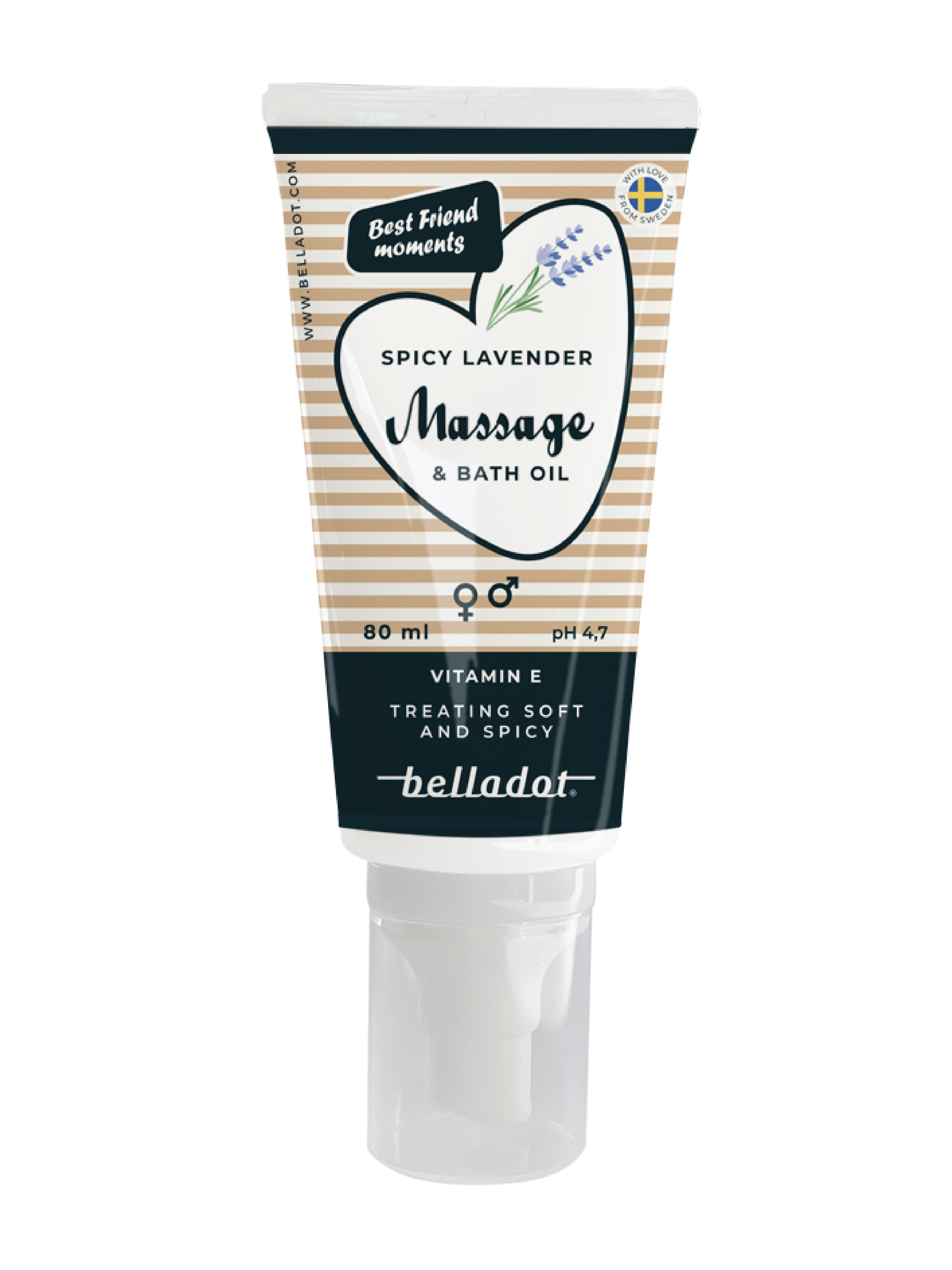 Belladot Massageoil Spicy Lavender, 80 ml