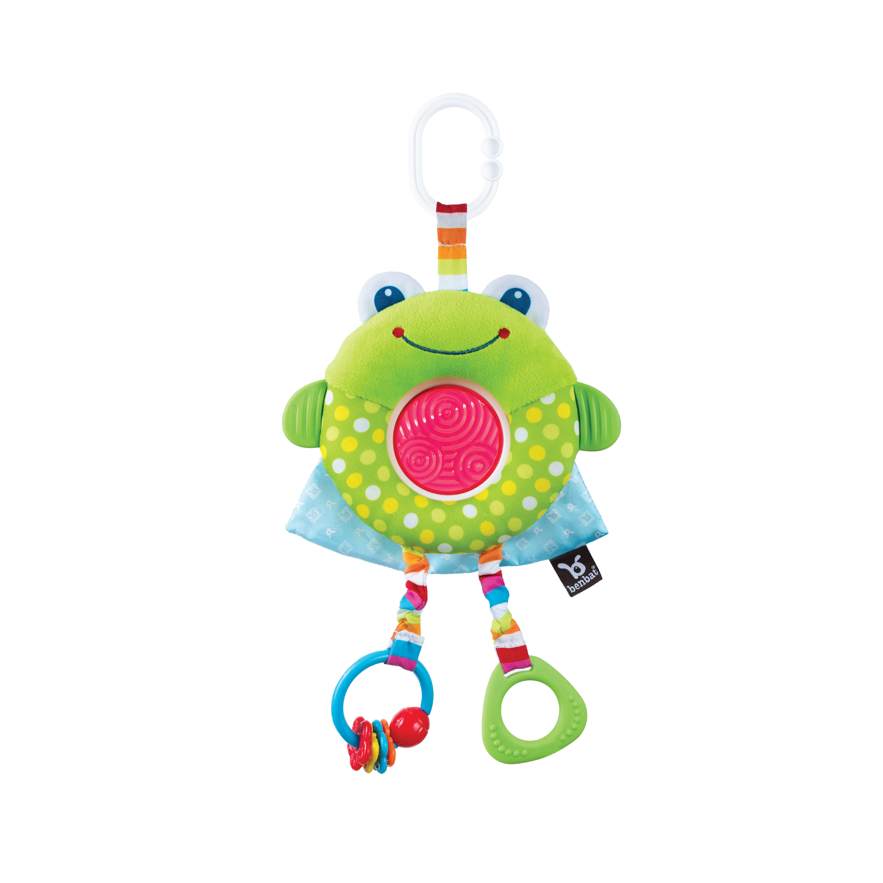 Benbat Dazzle Friends Travel Toy Frosk, 0 mnd+