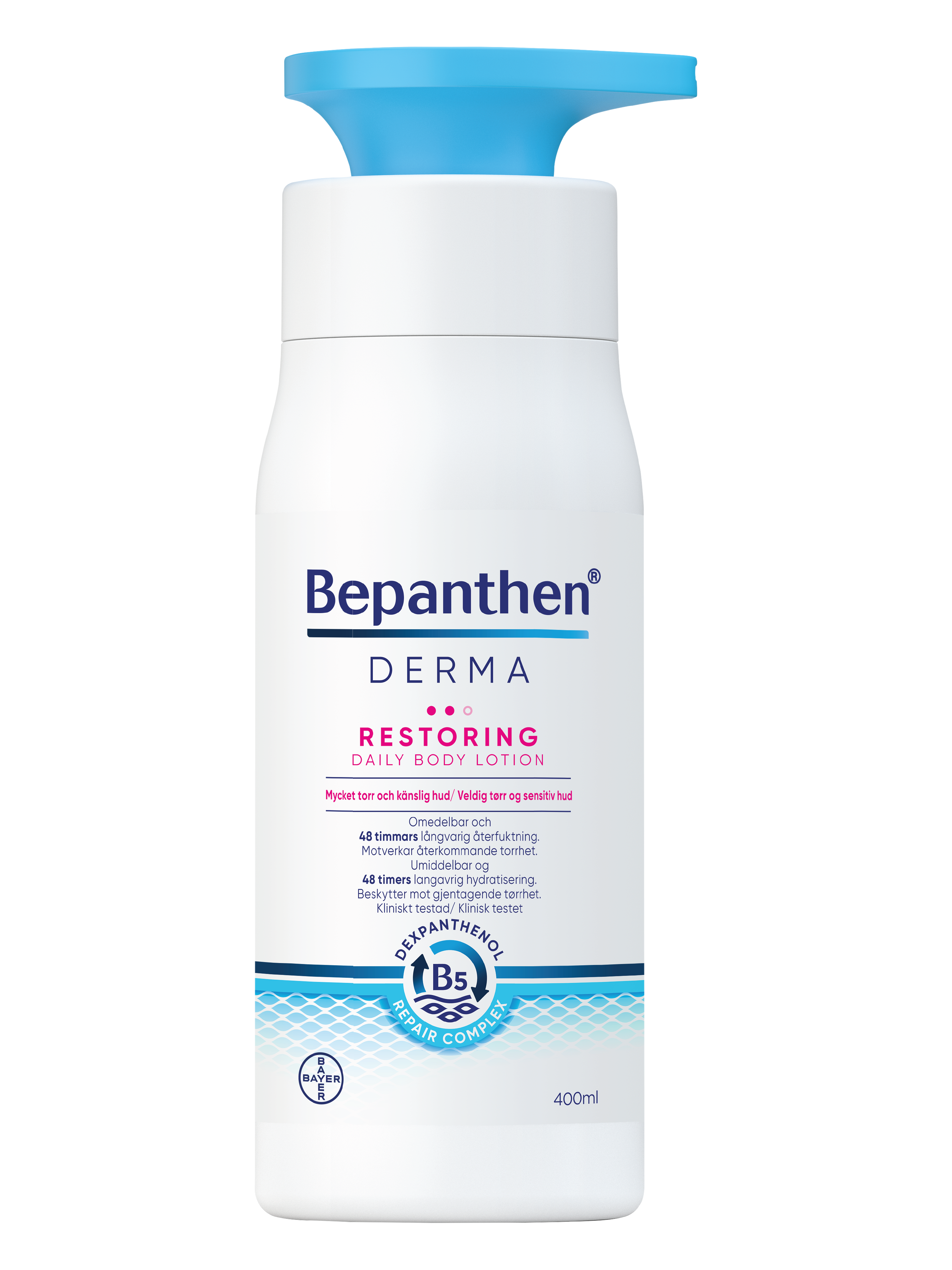 Bepanthen Derma Restoring Daily Body Lotion, 400 ml