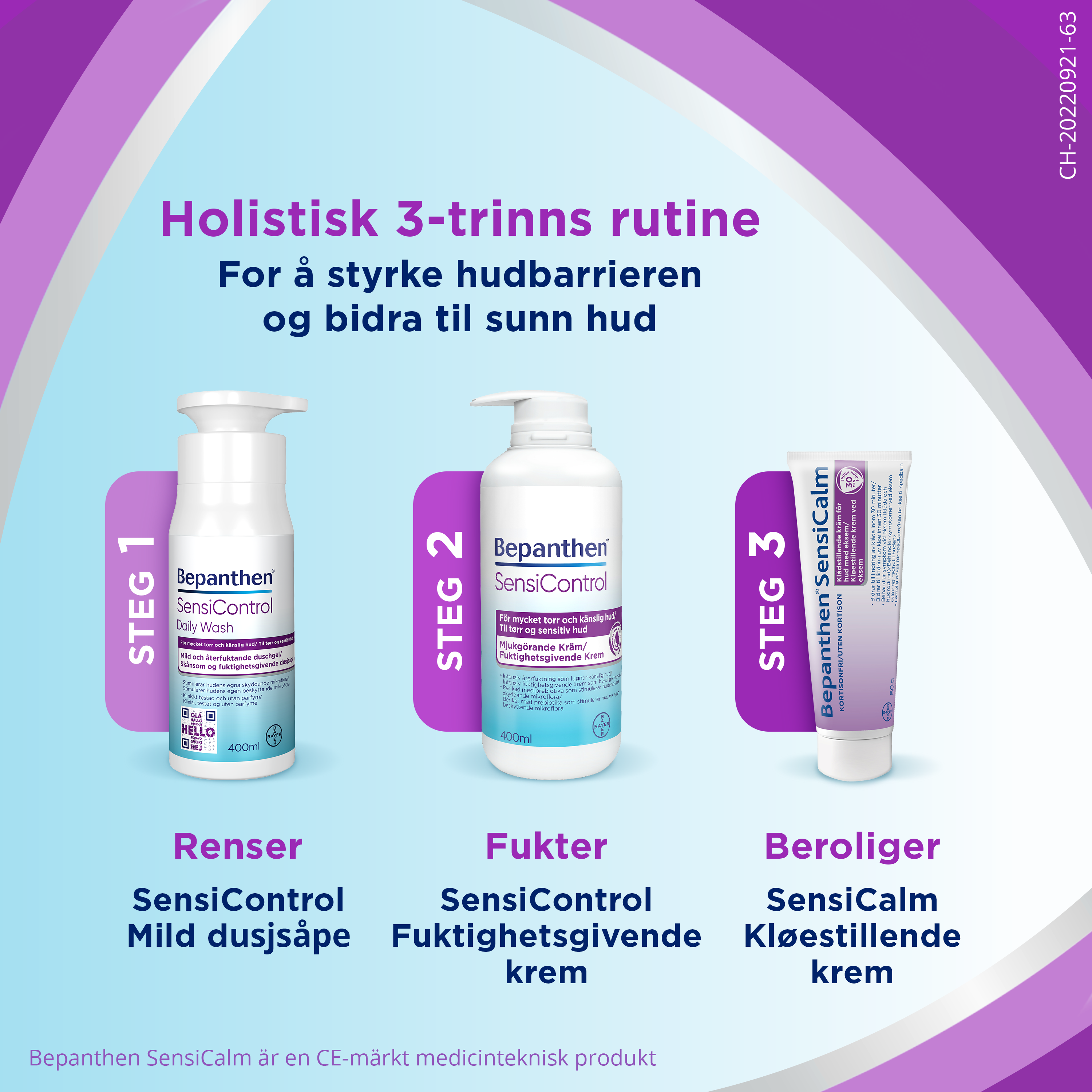 Bepanthen SensiControl Wash, 400 ml