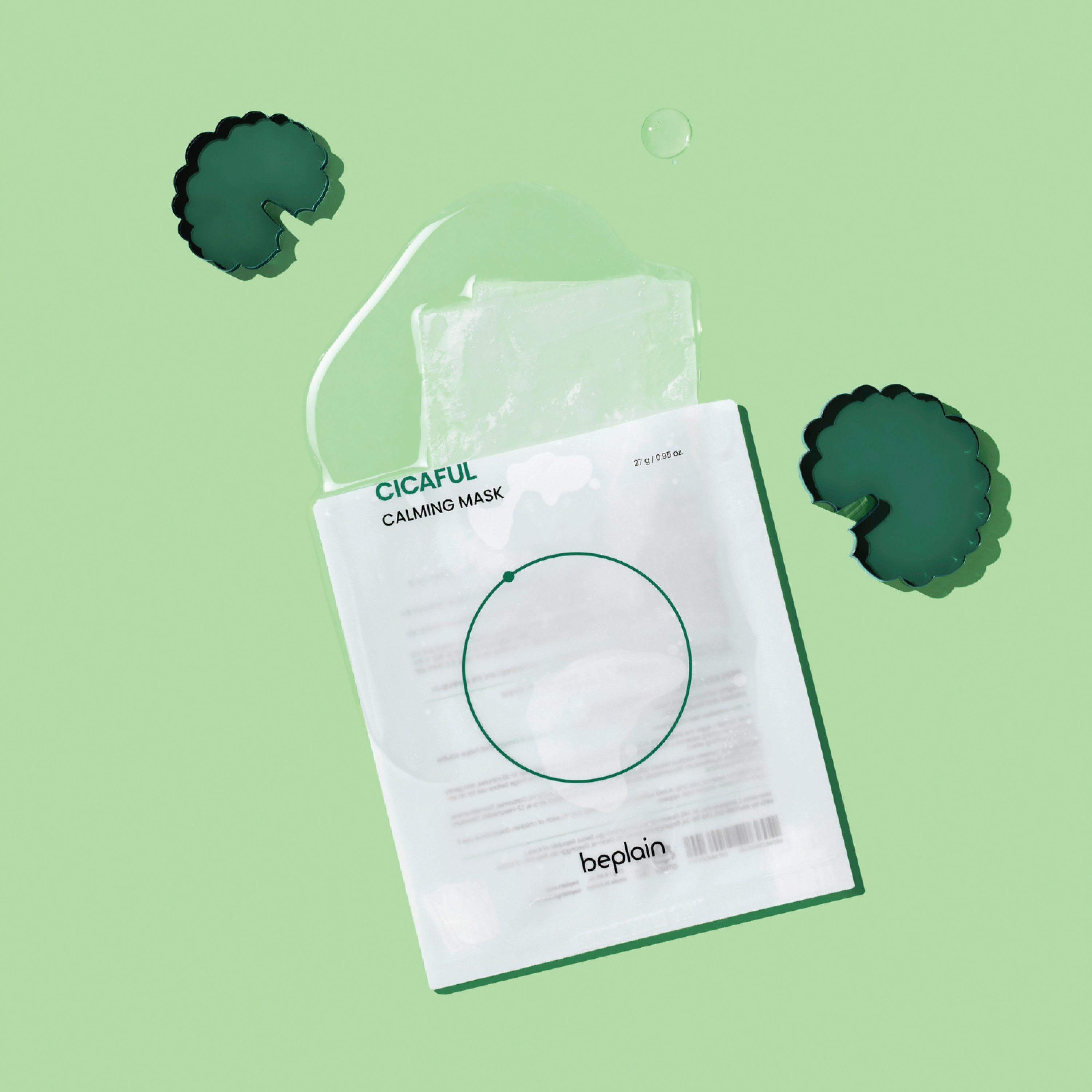 Beplain Cicaful Calming Mask, 1 stk.