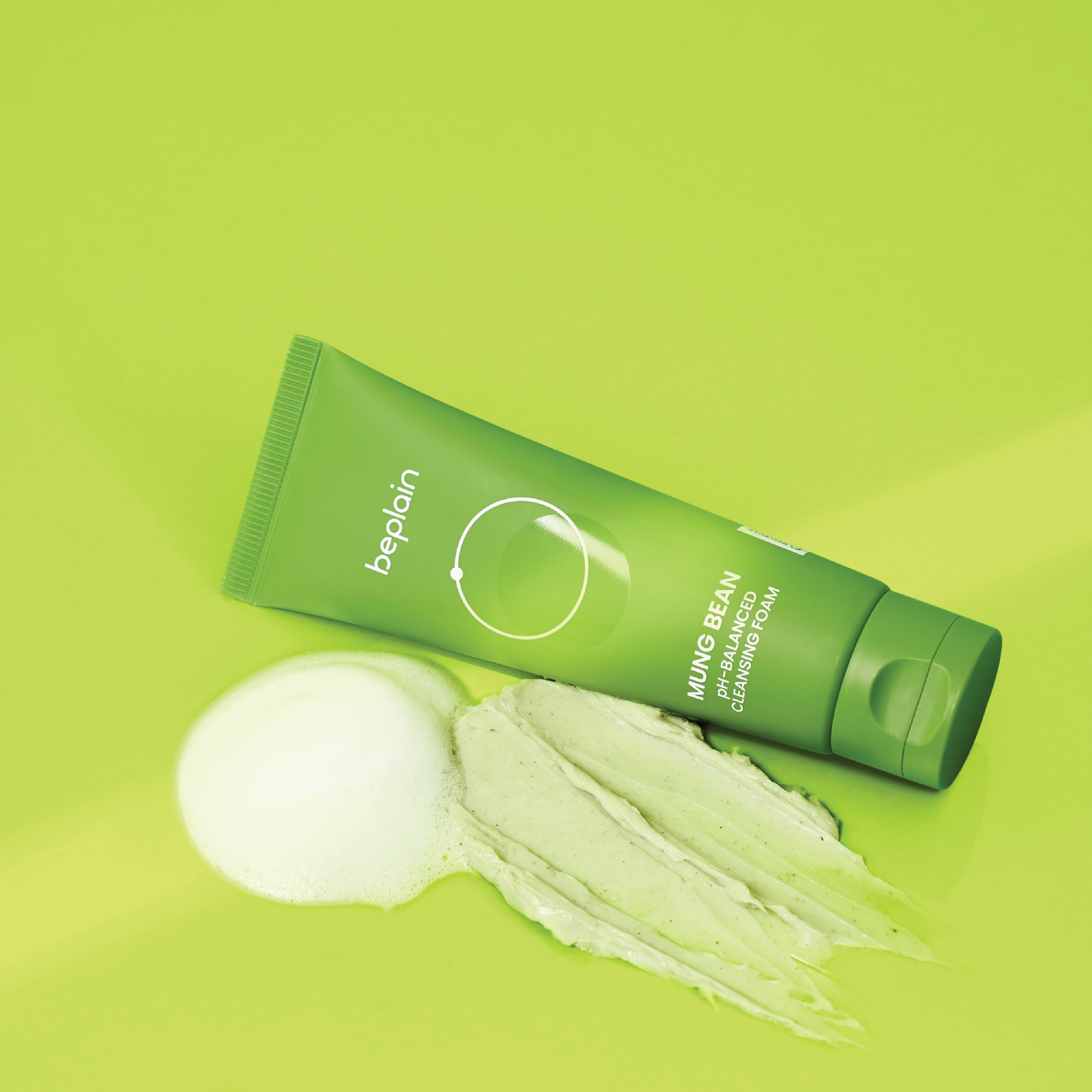 Beplain Mung Bean pH Balanced Cleansing Foam, 80 ml