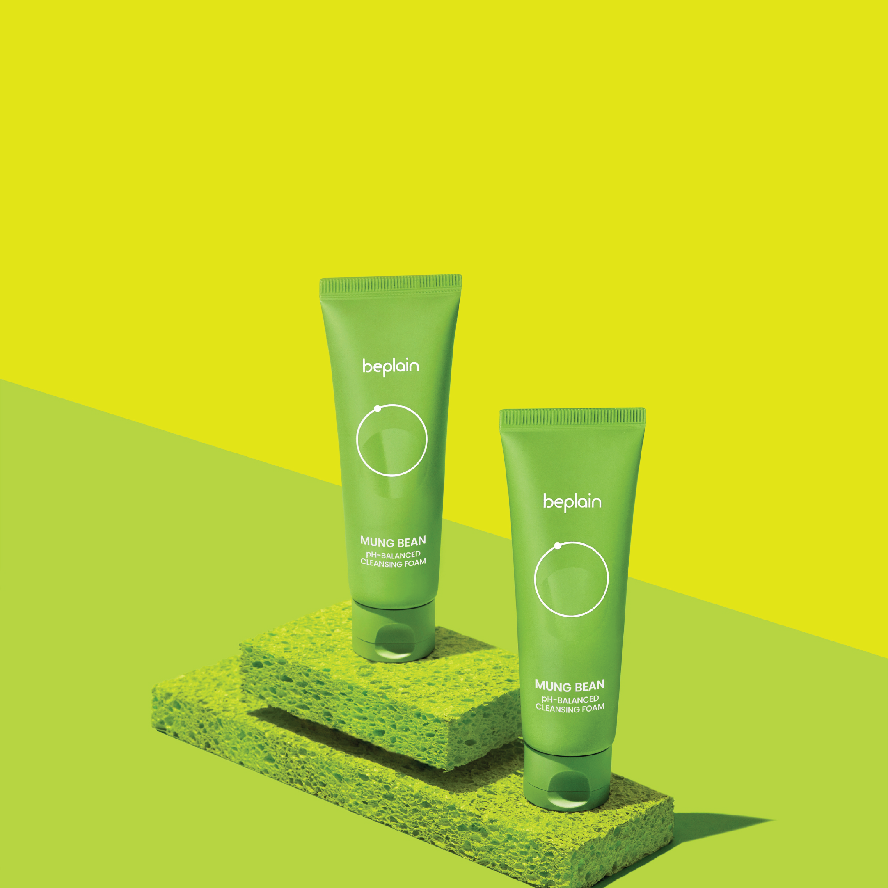 Beplain Mung Bean pH Balanced Cleansing Foam, 80 ml