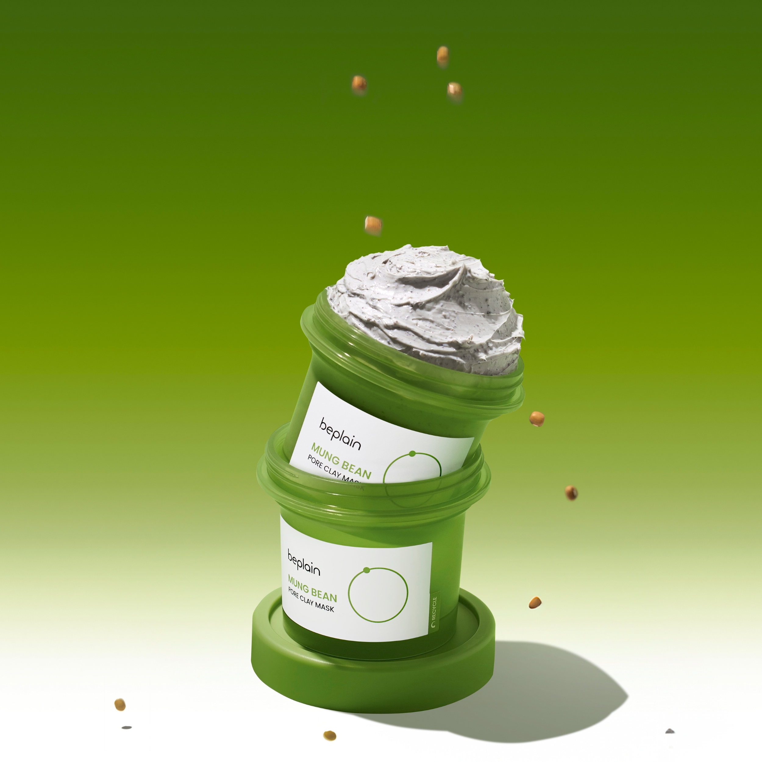 Beplain Mung Bean Pore Clay Mask, 60 ml