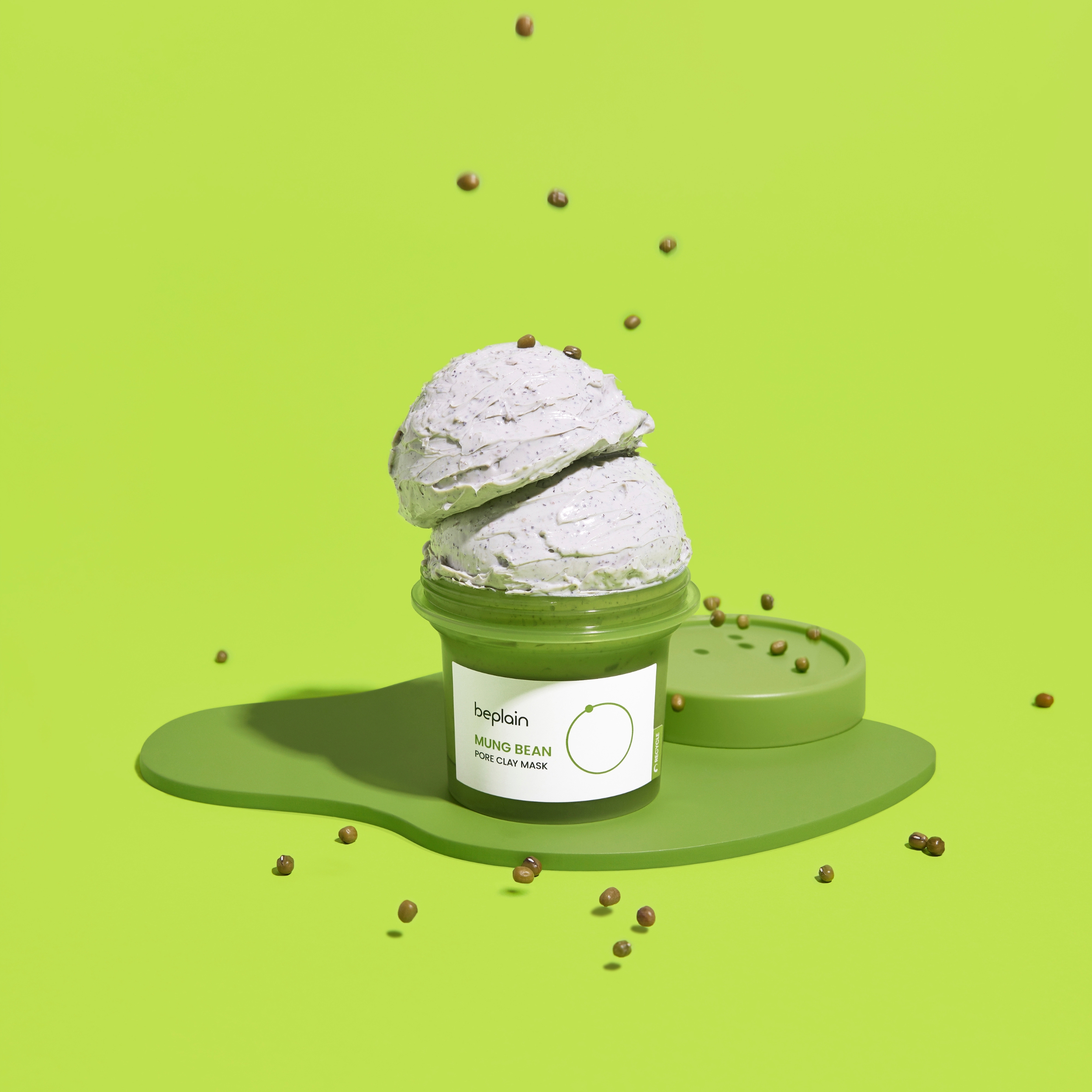 Beplain Mung Bean Pore Clay Mask, 60 ml