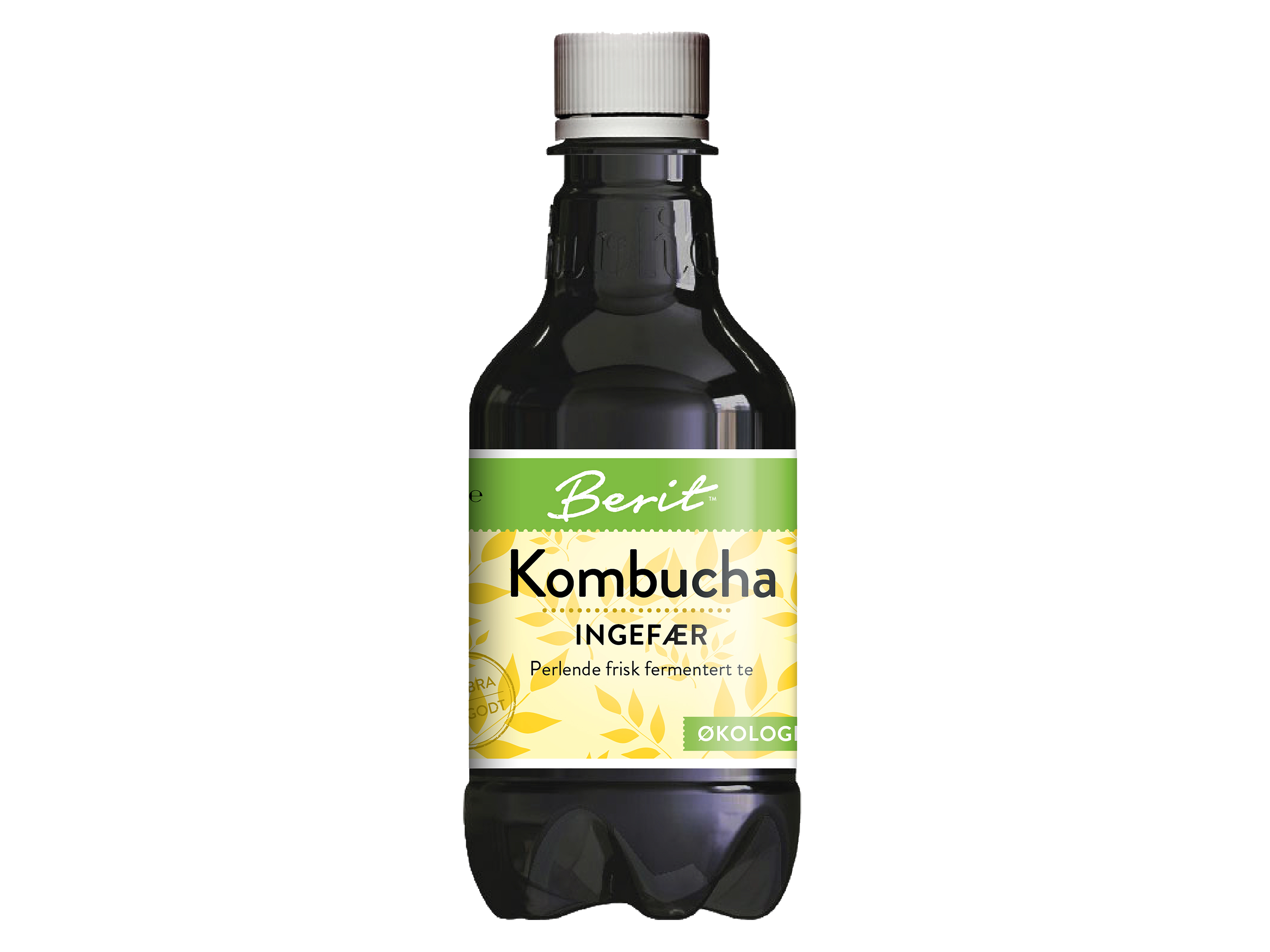 Berit Kombucha Ingefær Te, 330 ml