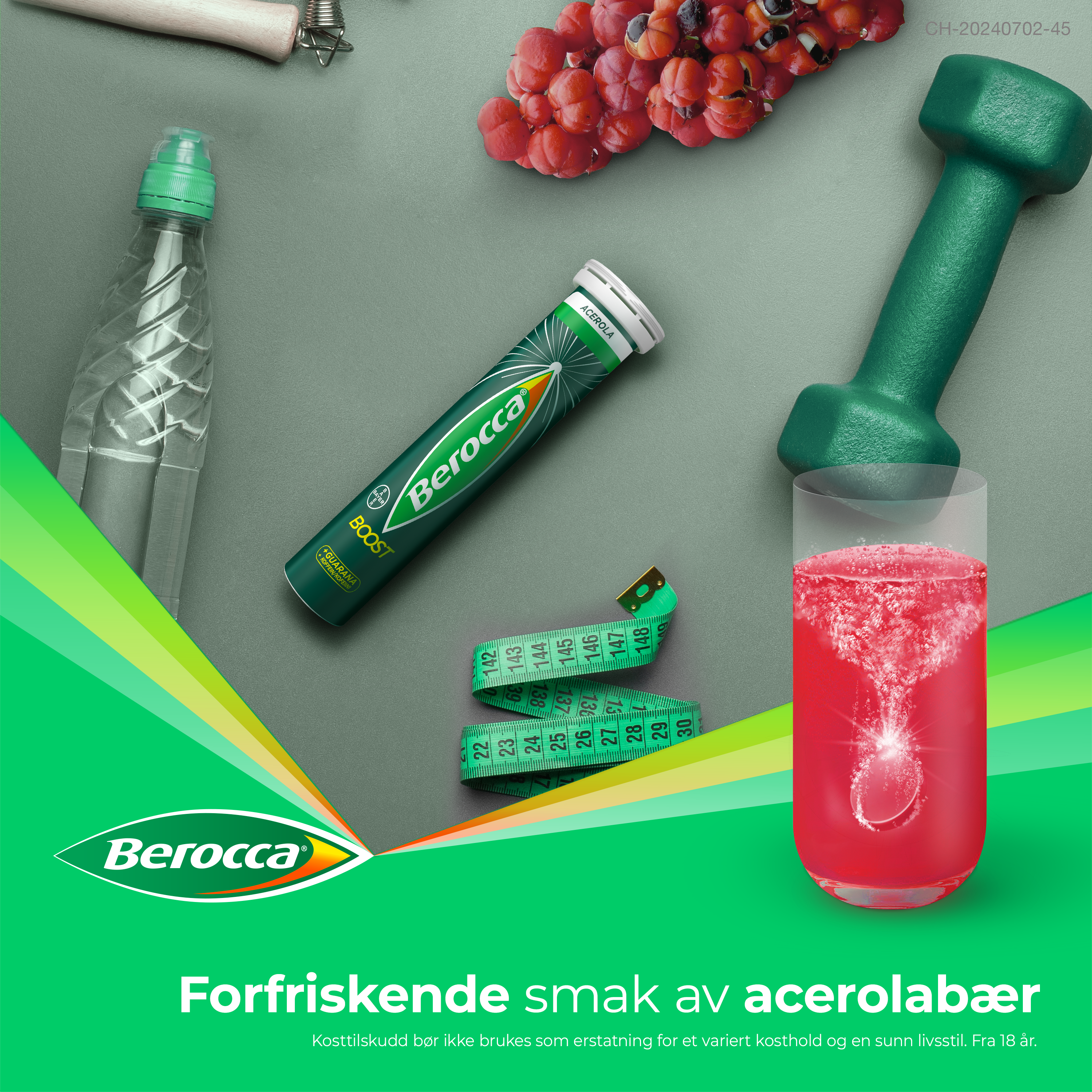 Berocca Boost brusetabletter, 2 x 15 stk.