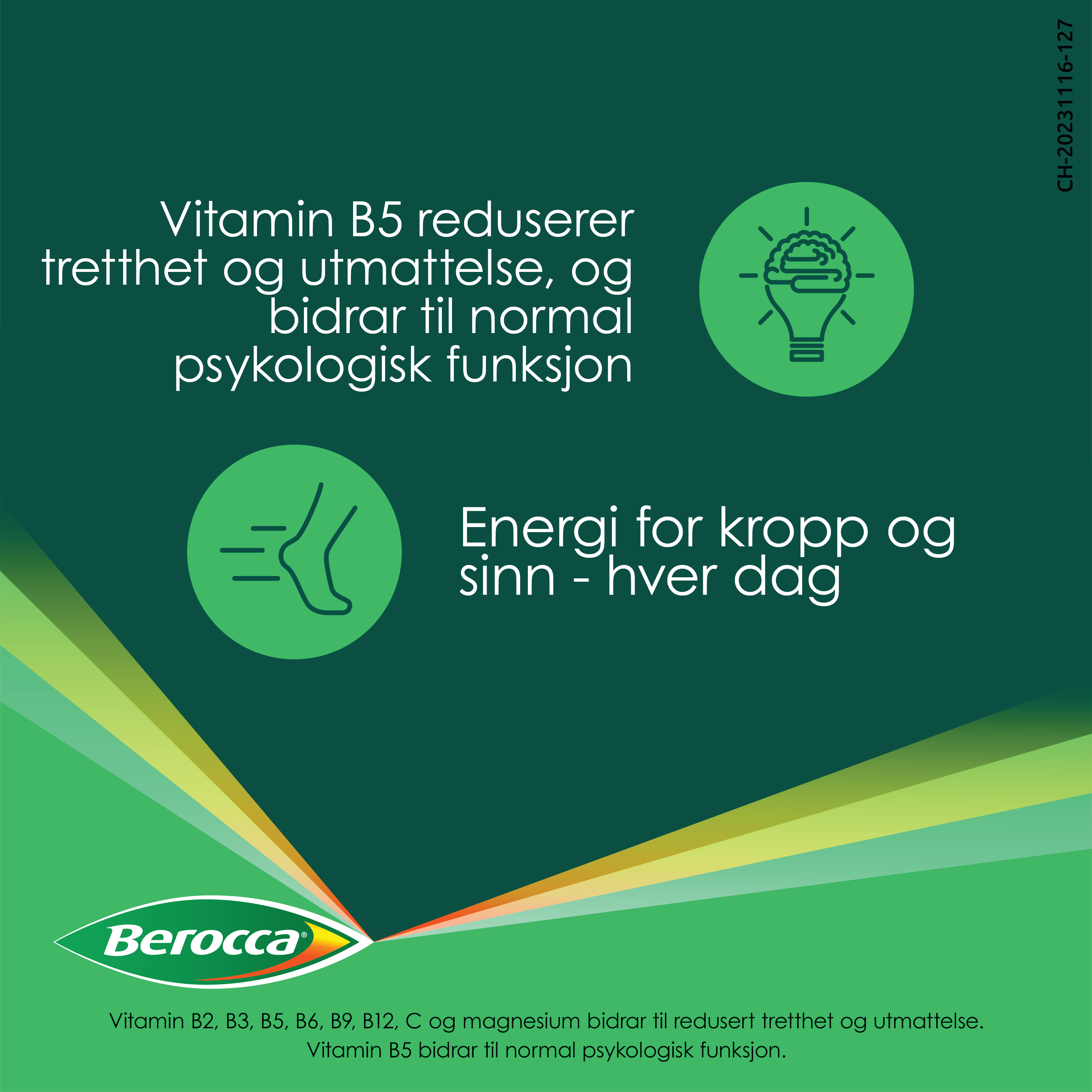Berocca Energy brusetabletter, 2 x 15 stk.