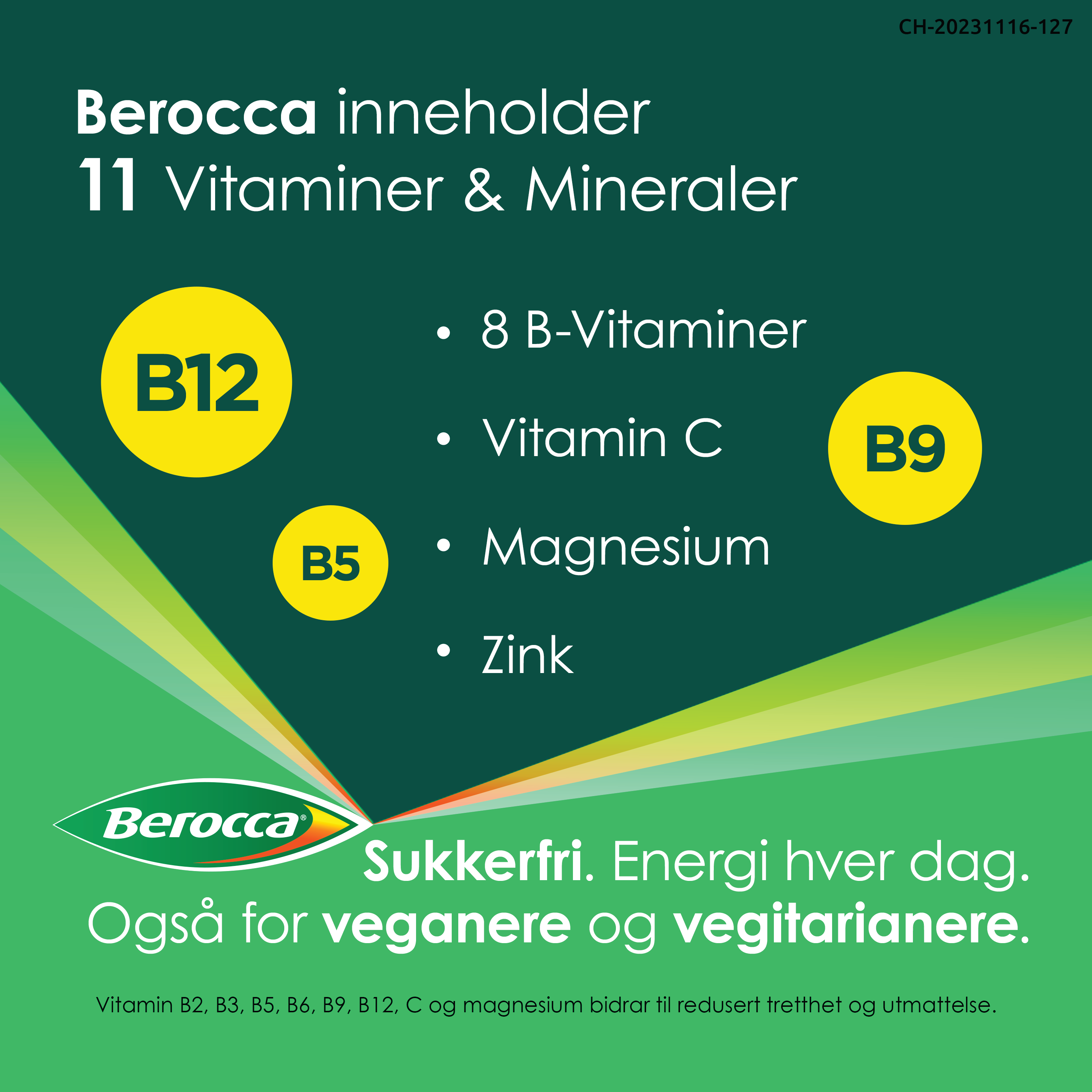 Berocca Energy brusetabletter, 15 stk.