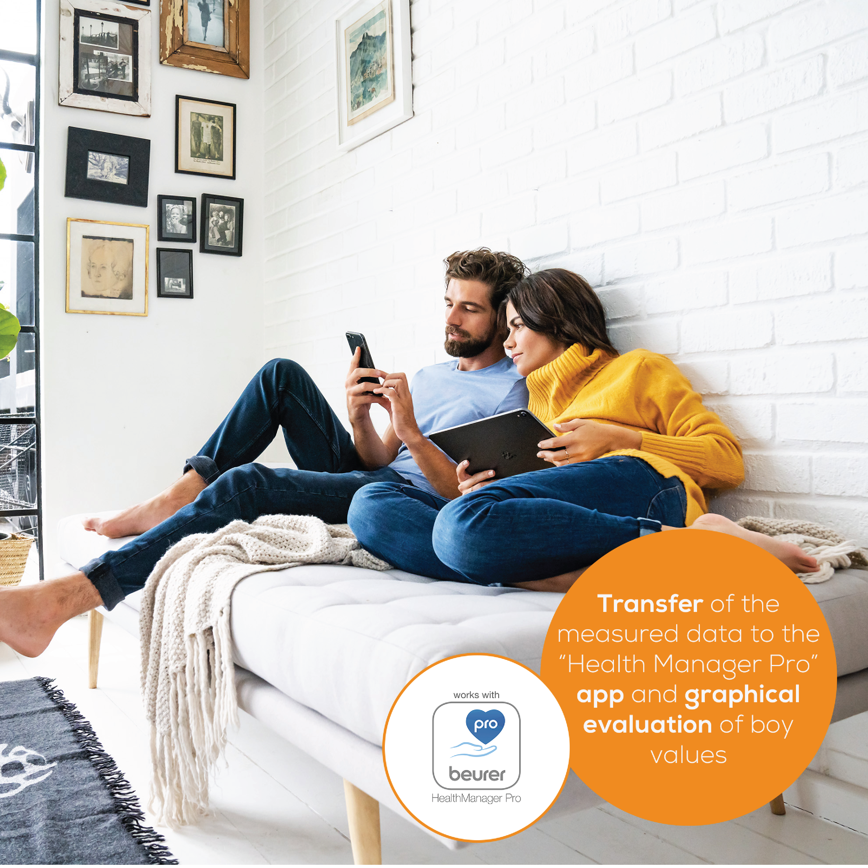 Beurer BF 880 Smart Baderomsvekt, 1 stk.