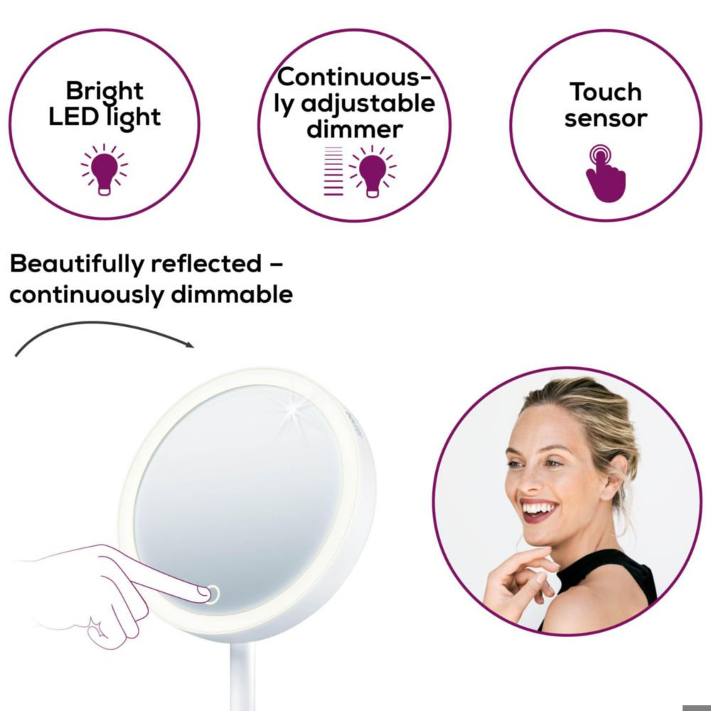 Beurer BS 45 Sminkespeil, 1 stk.