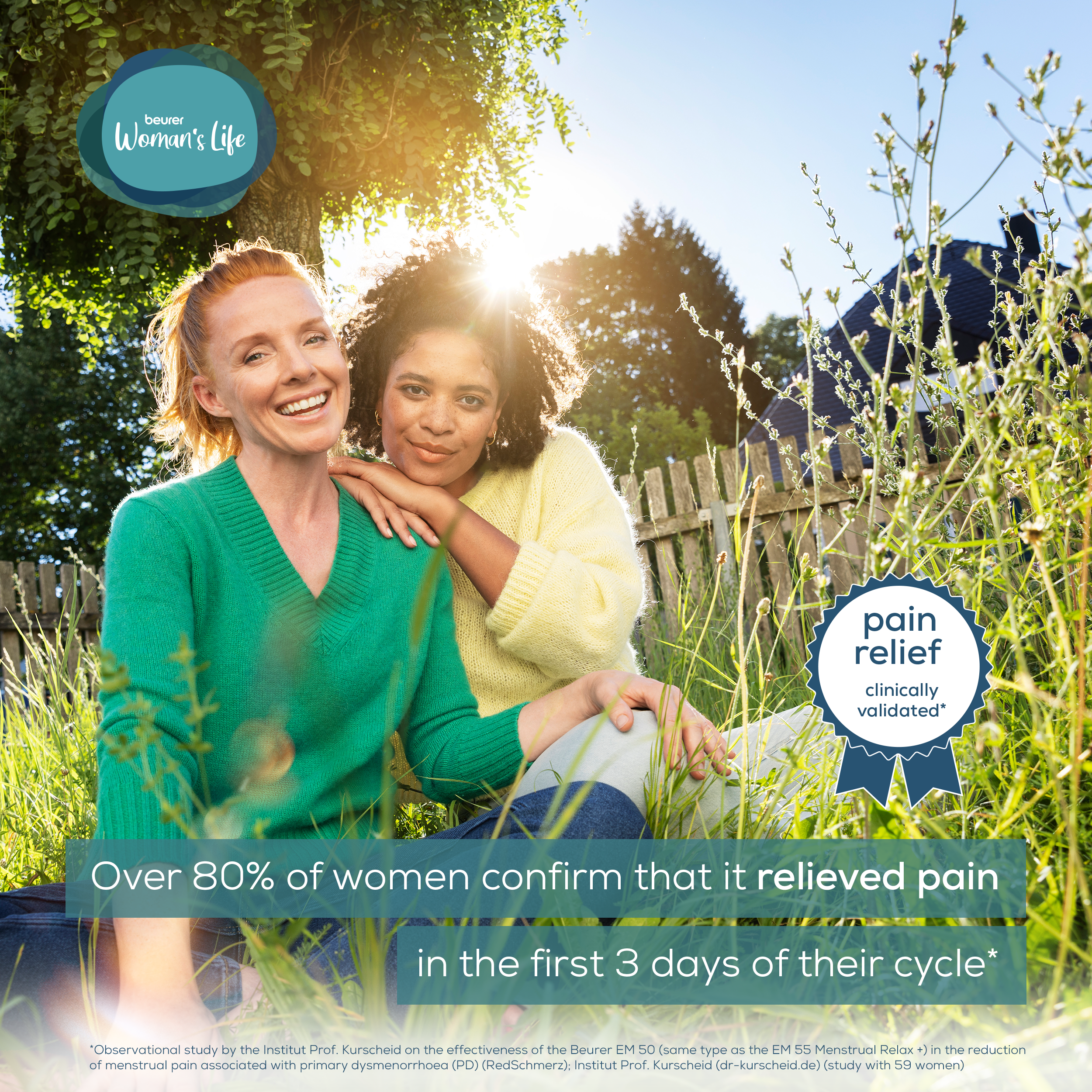 Beurer EM 55+ Menstruasjonsavslapning, 1 stk.