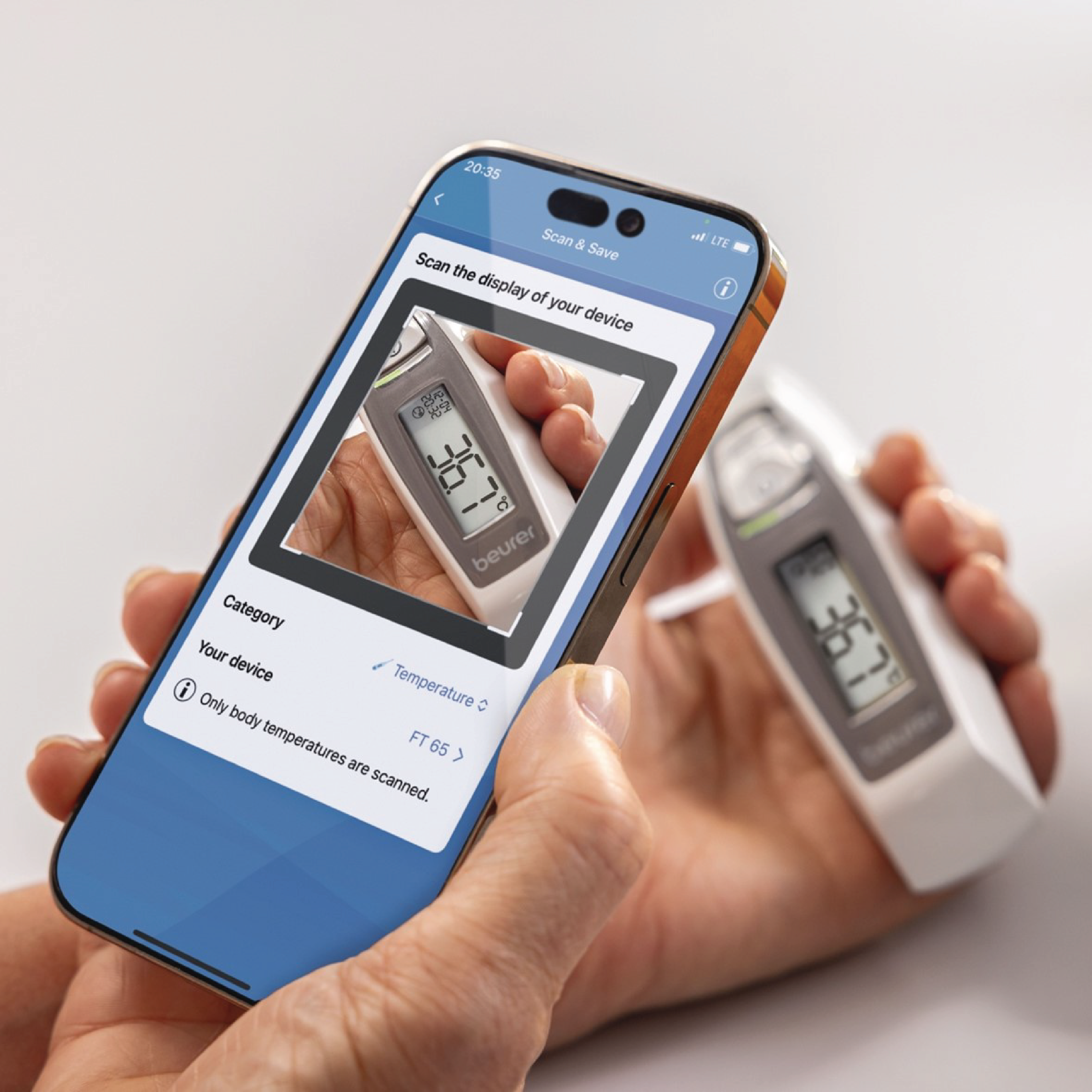 Beurer FT 65 Febertermometer, 1 stk.