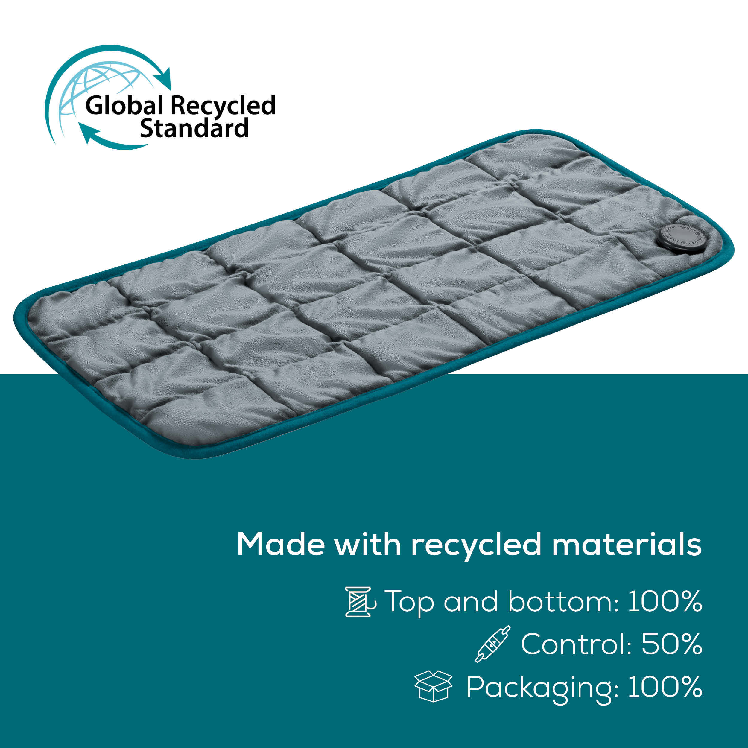 Beurer HK 145 Cozy Weight Green Planet Varmepute, 1 stk.