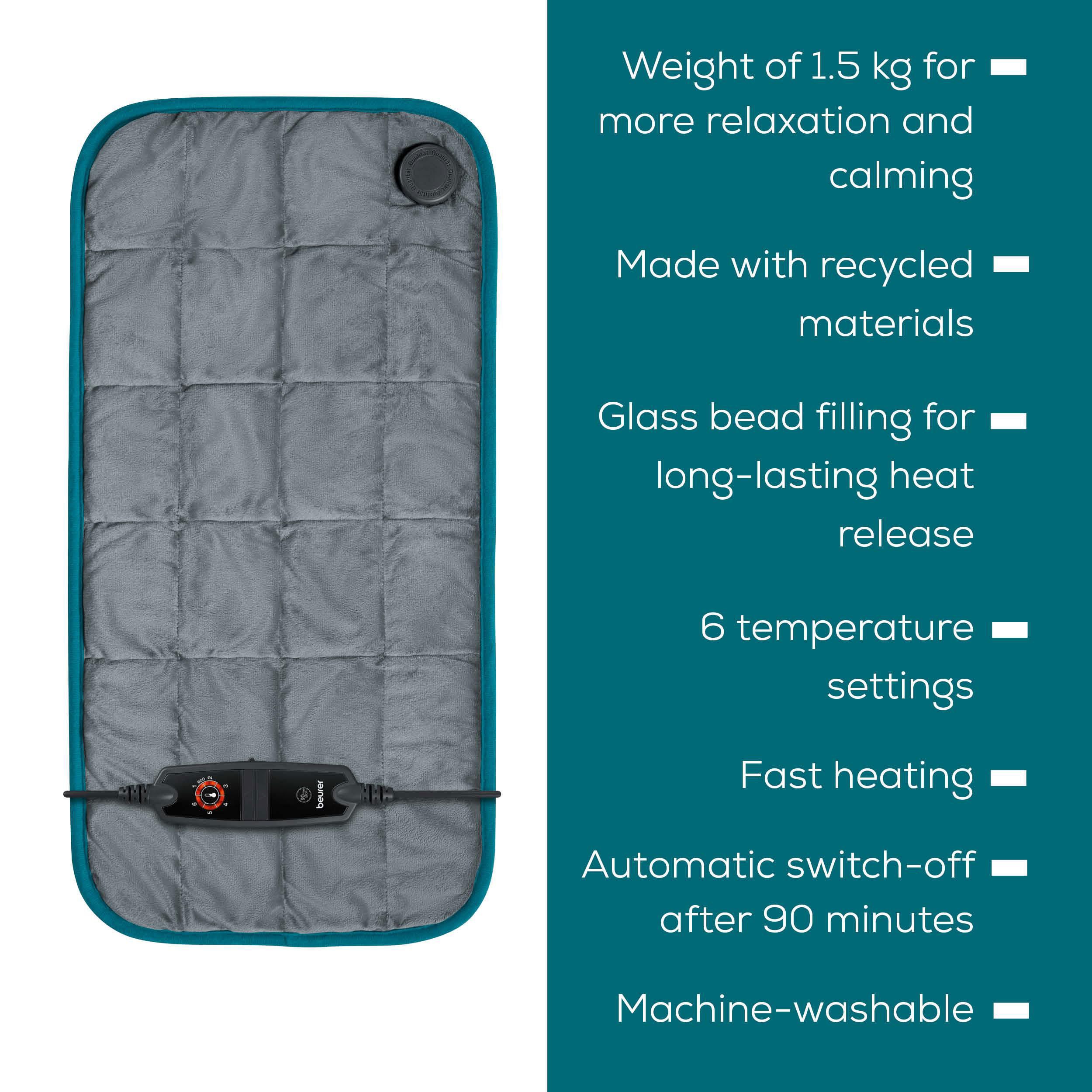 Beurer HK 145 Cozy Weight Green Planet Varmepute, 1 stk.