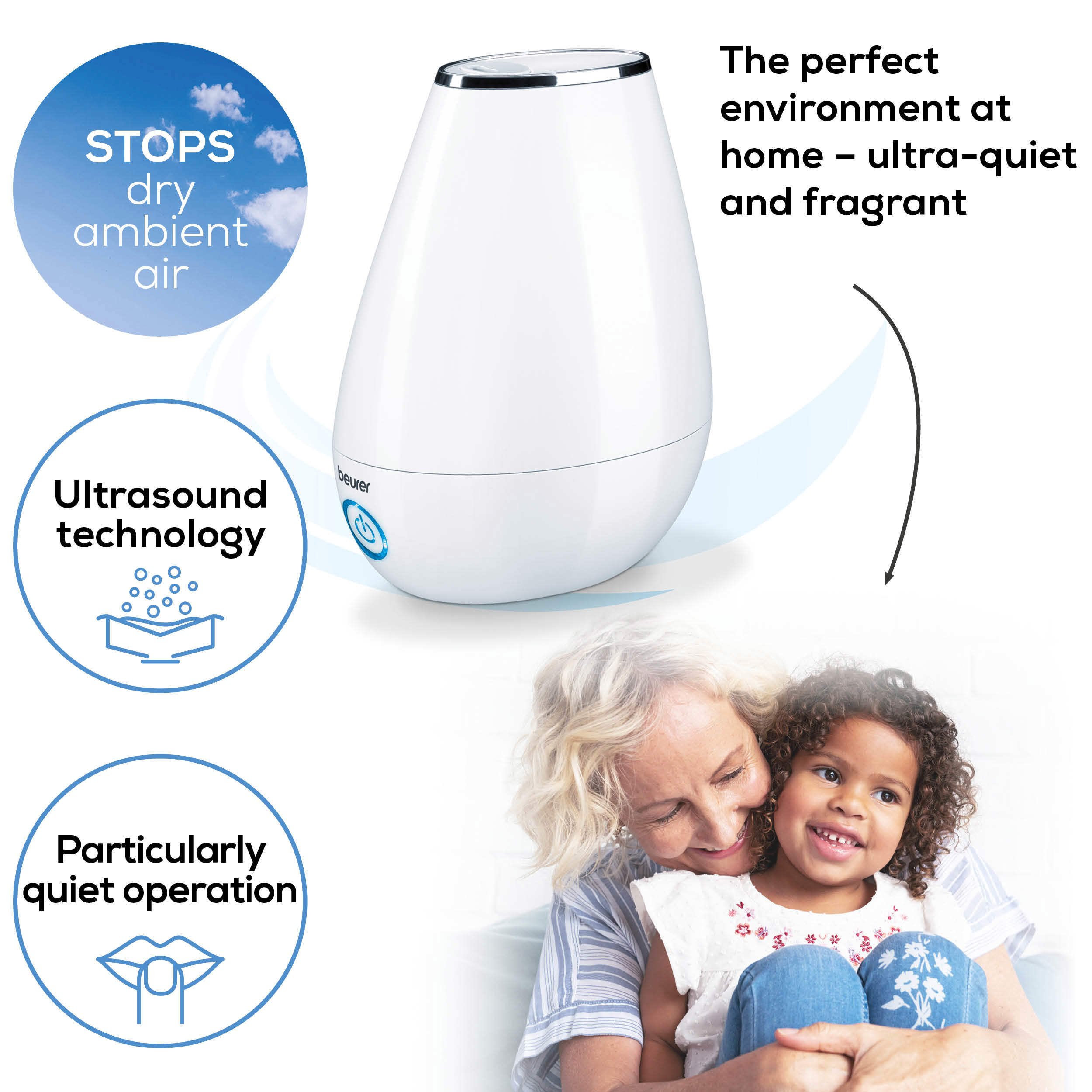 Beurer LB 37 Luftfukter, 1 stk.