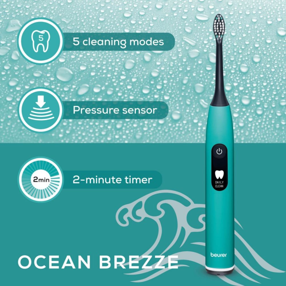 Beurer SC 50 Elektrisk tannbørste, Ocean Breeze, 1 stk.