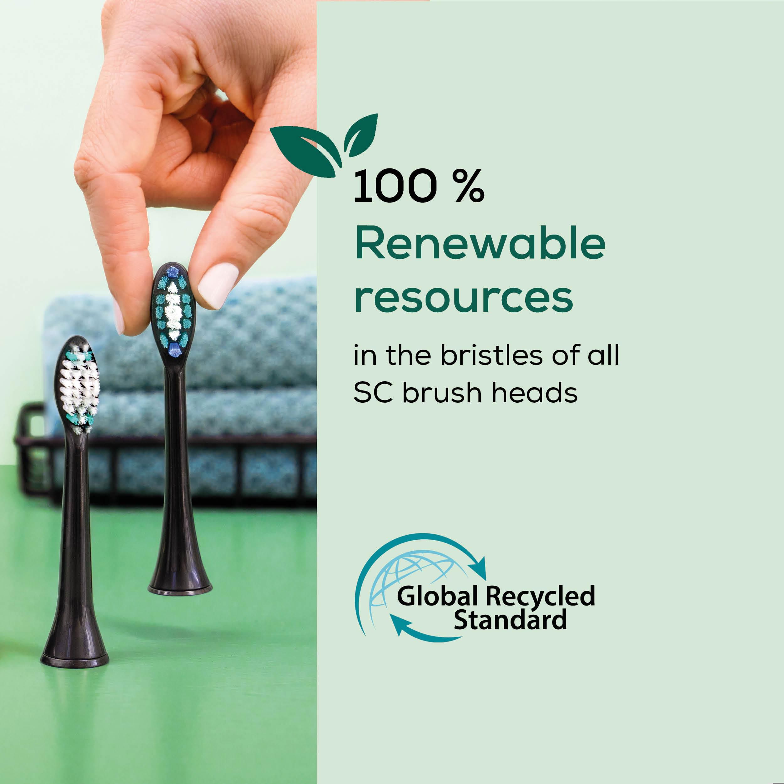 Beurer SC Plaque Eraser Børstehoder, 4 stk.