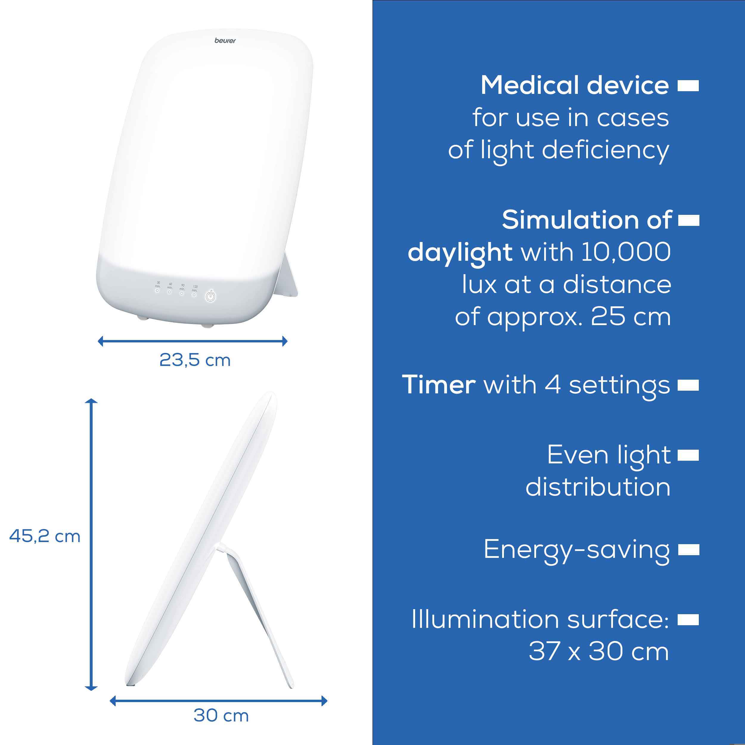 Beurer TL85 Lysterapilampe, 1 stk.