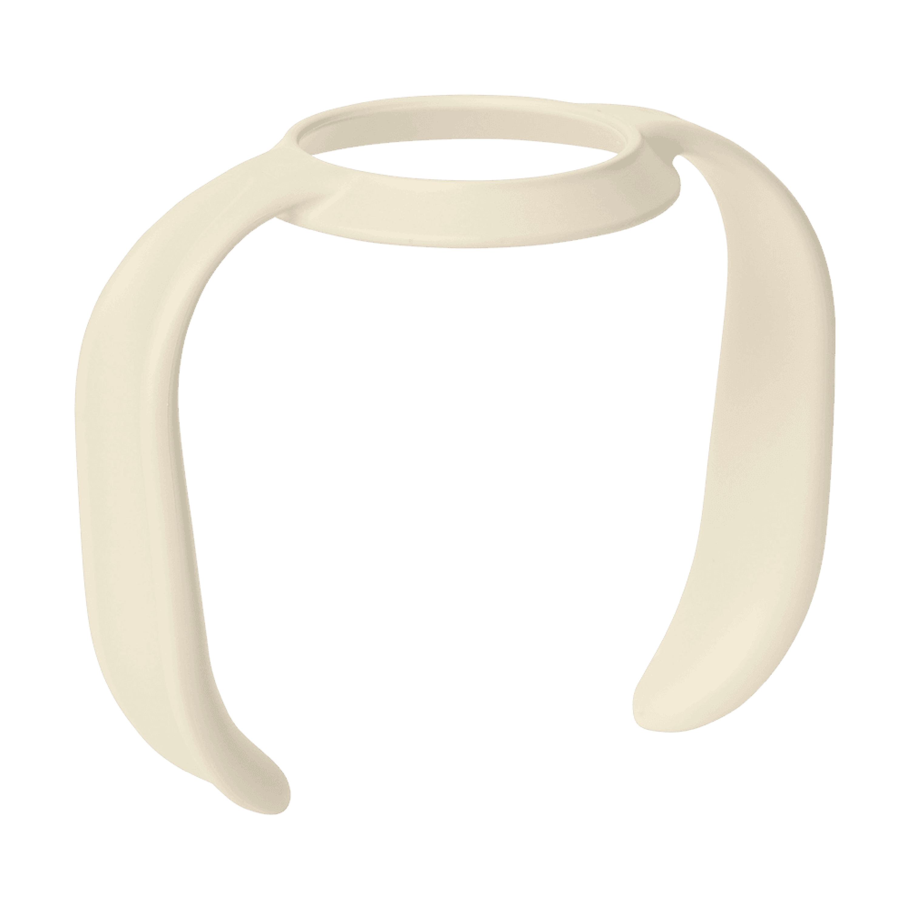 BIBS Baby Bottle Handle, Kremhvit, 1 stk.