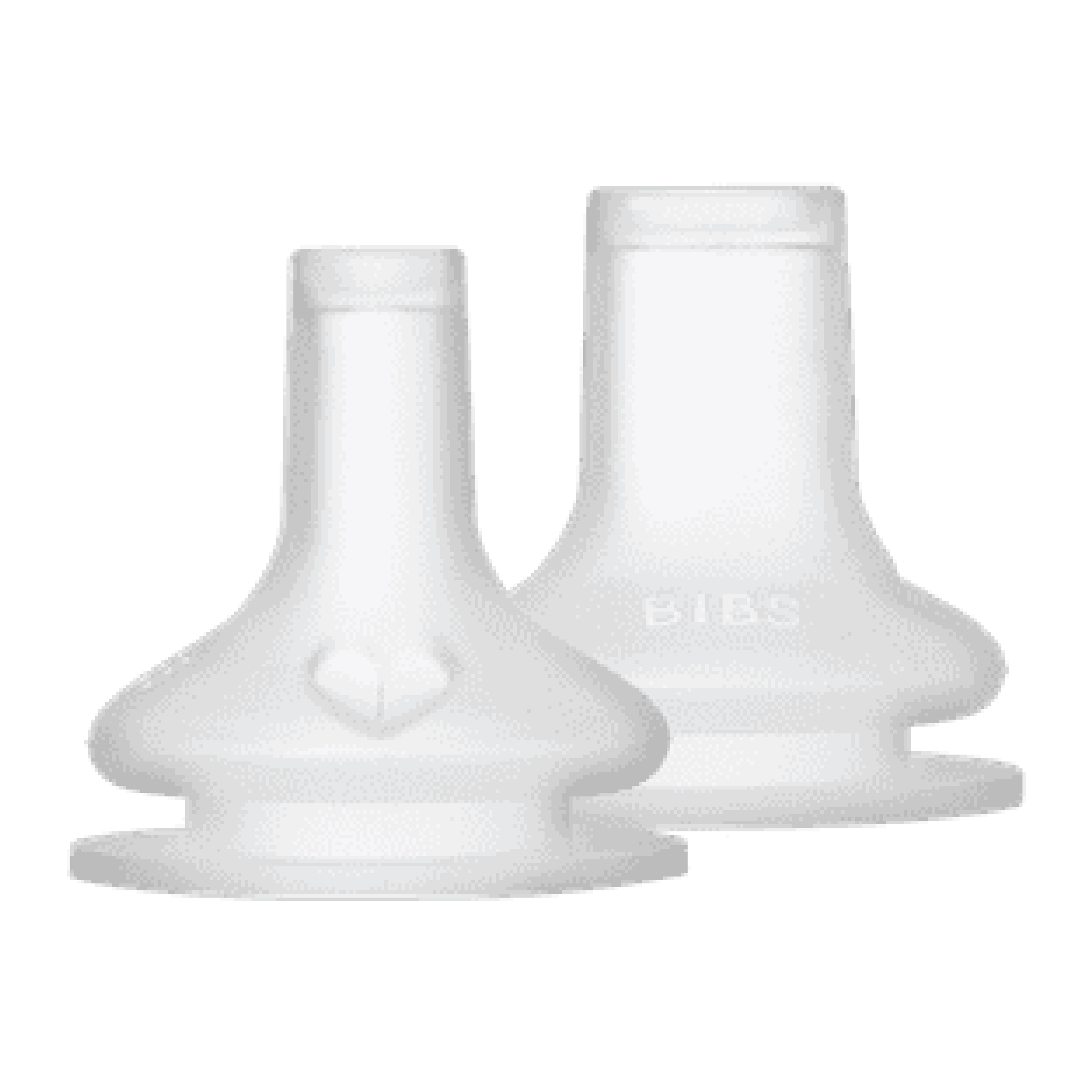 BIBS Baby Bottle Spout Silicone, 2 stk.