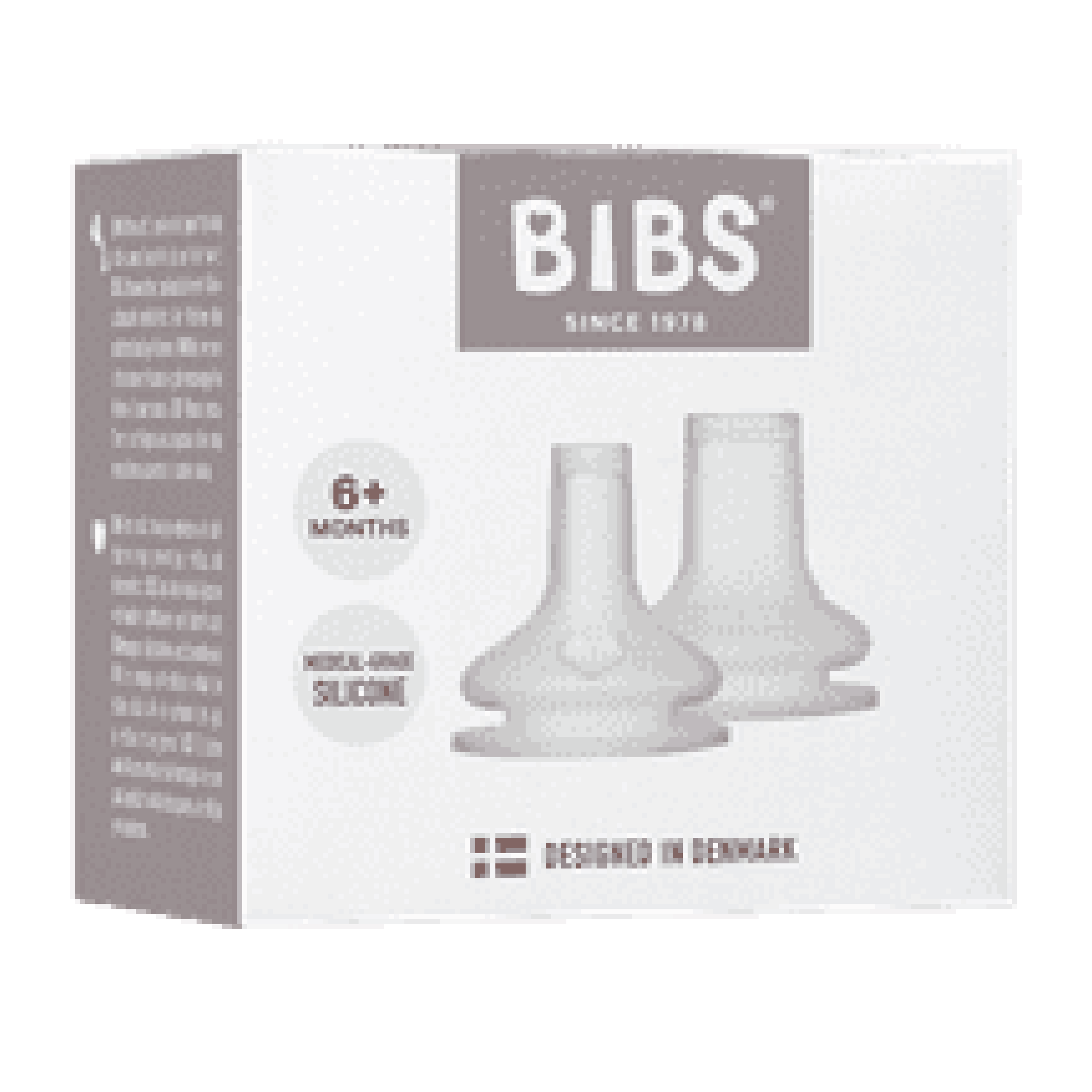 BIBS Baby Bottle Spout Silicone, 2 stk.