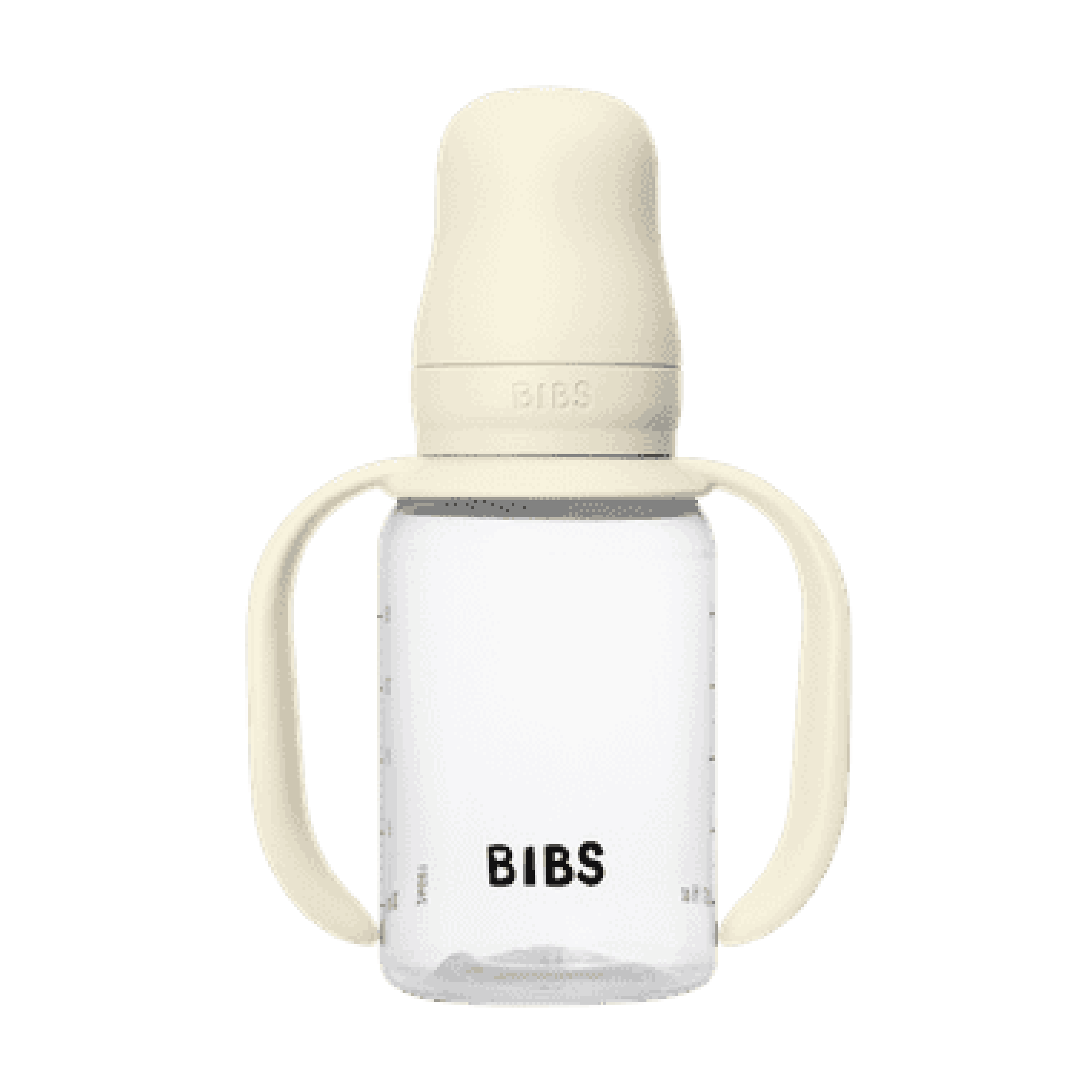 BIBS Baby Sippy Bottle Spout Silicone, Ivory, 150 ml