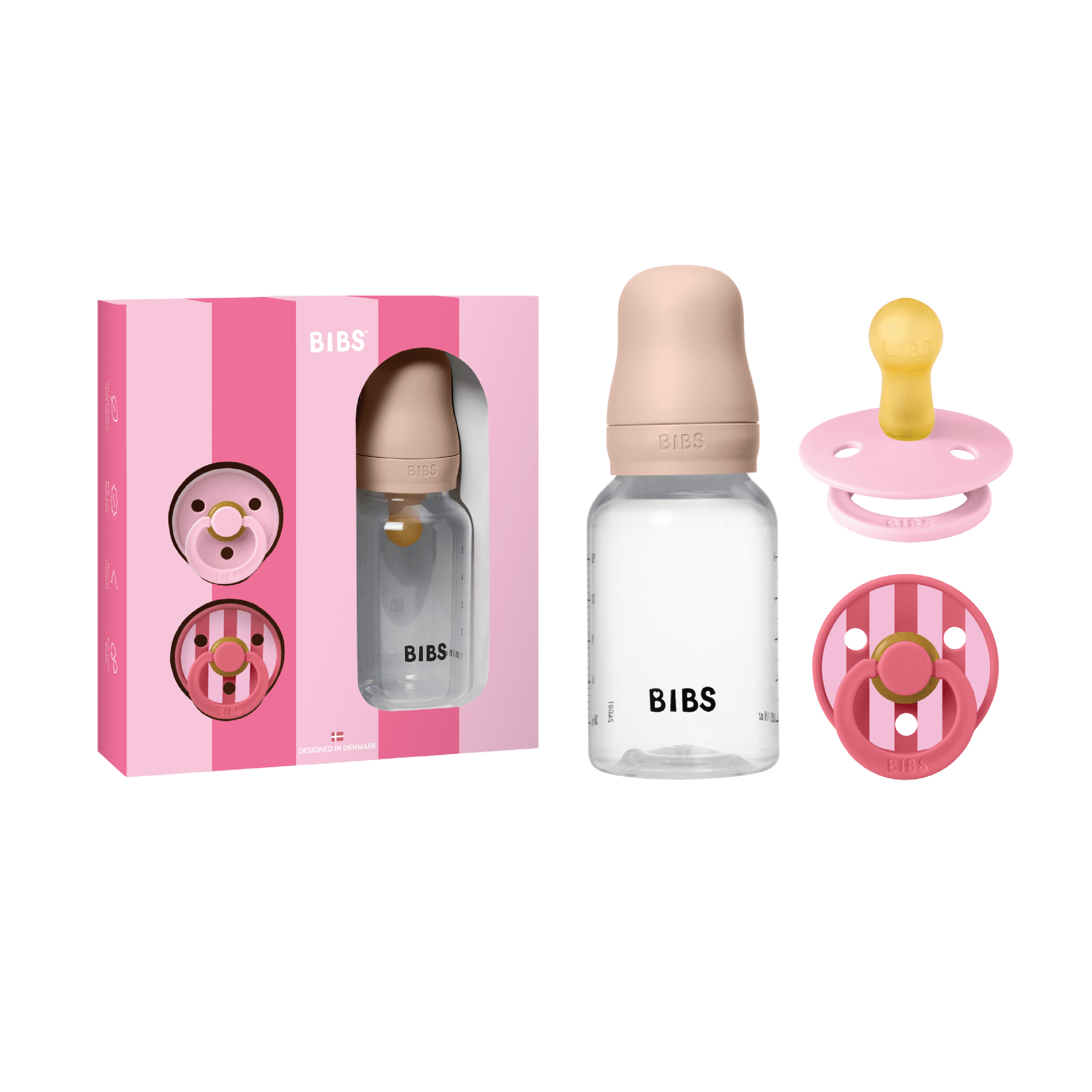 BIBS Baby Sprinkle Gavesett, Sprinkle Blush, 1 sett