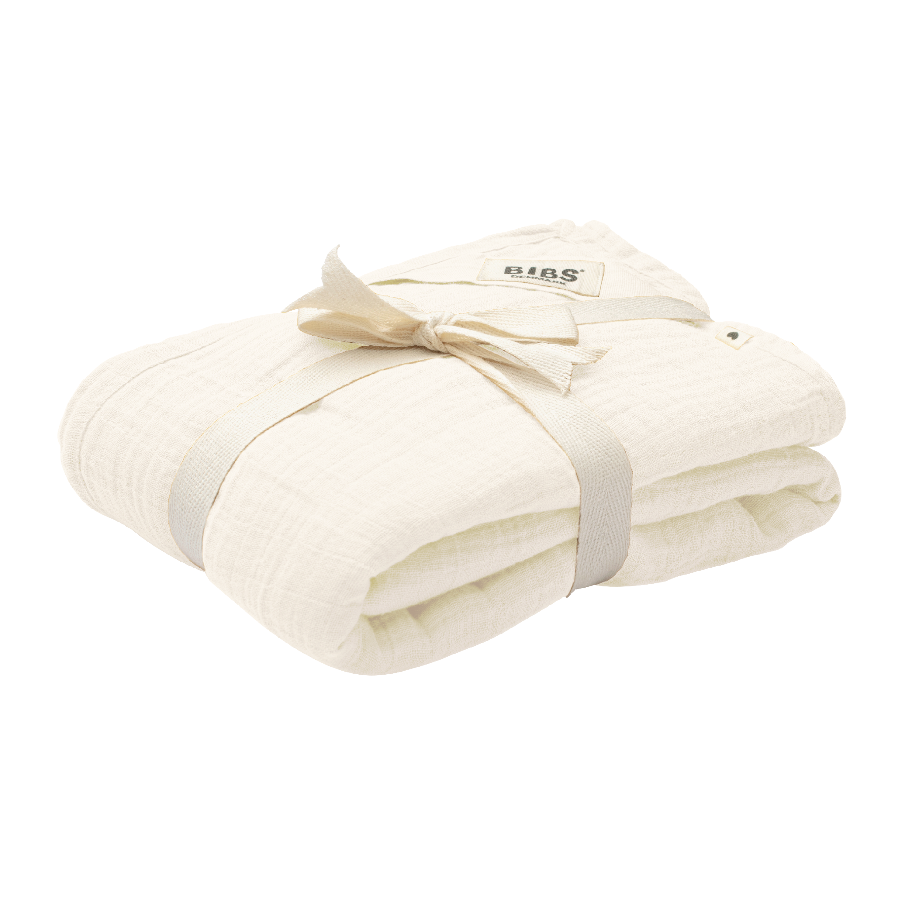 BIBS Musselinteppe, Ivory, 1 stk.