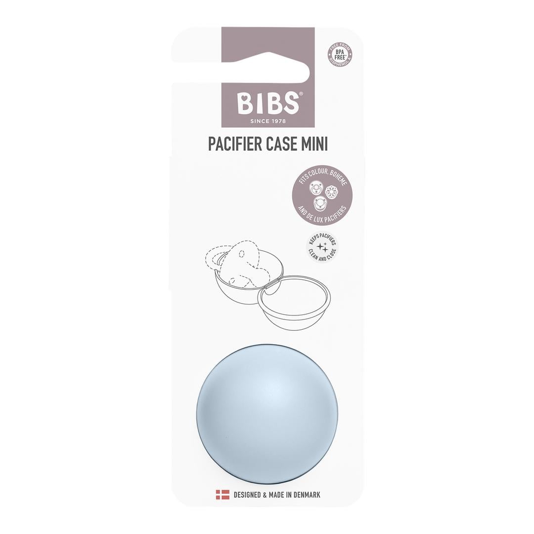 BIBS Pacifier Case Mini, Baby blue, 1 stk.
