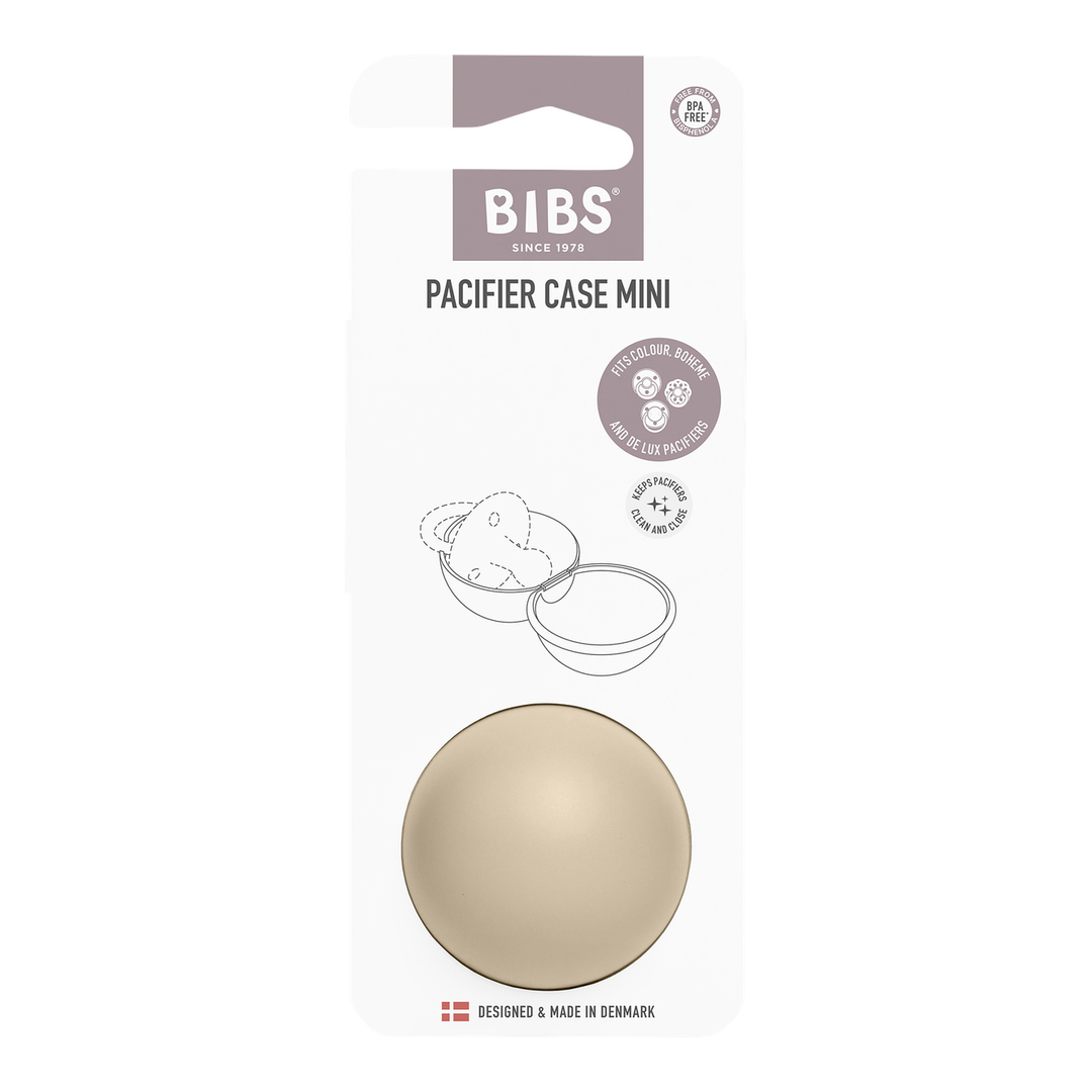 BIBS Pacifier Case Mini, Vanilla, 1 stk.