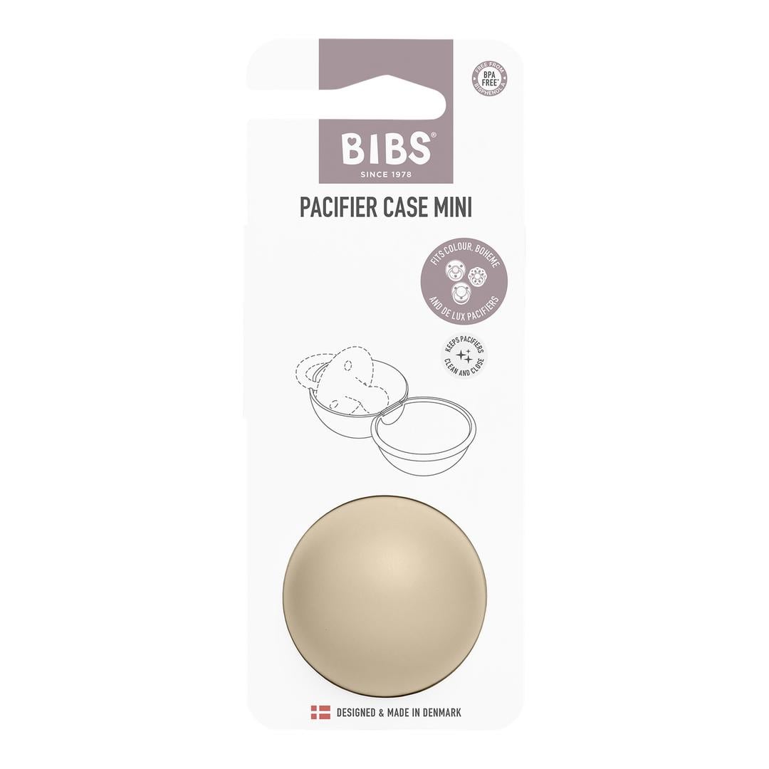 BIBS Pacifier Case Mini, Vanilla, 1 stk.