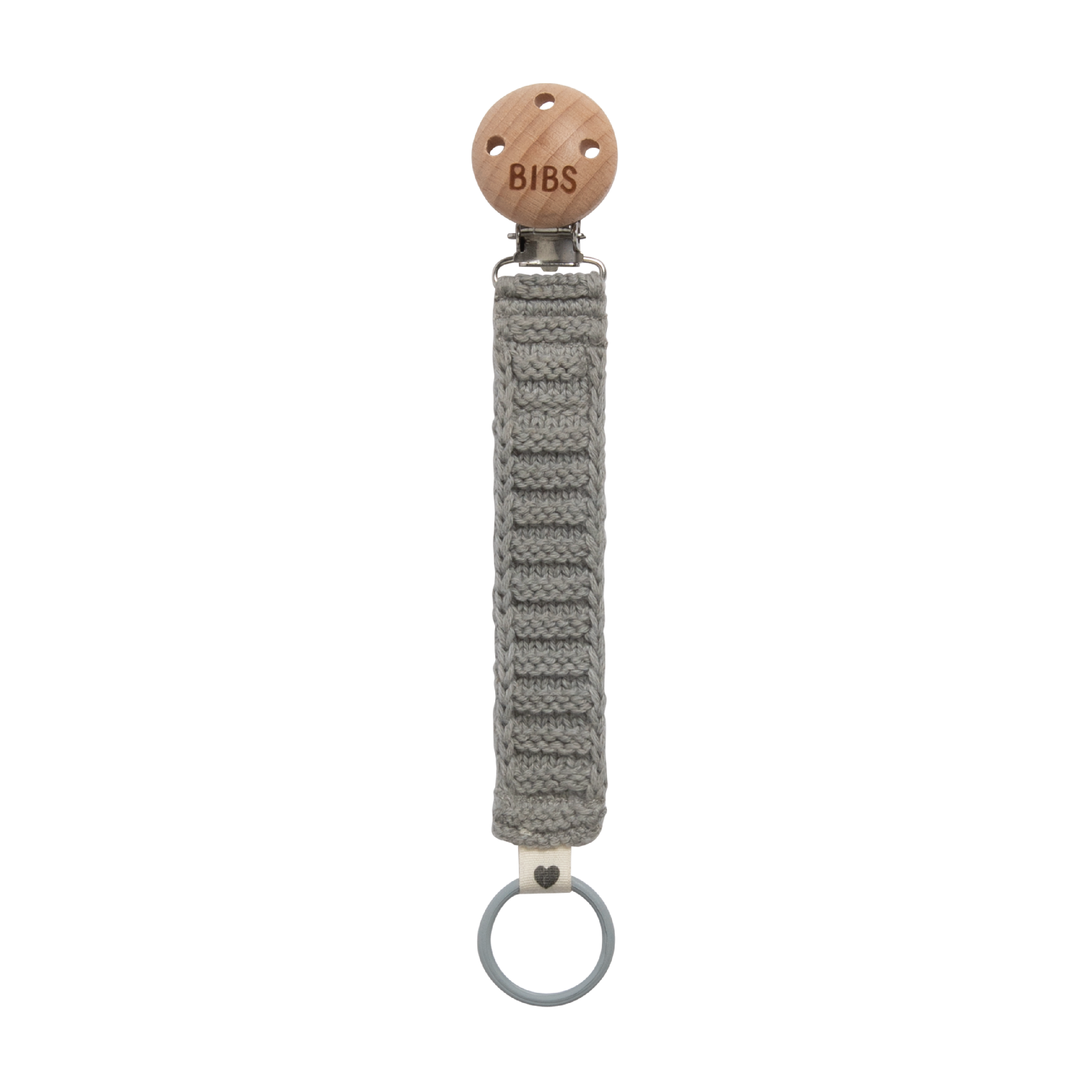 BIBS Pacifier Clip Knitted, 1 stk.