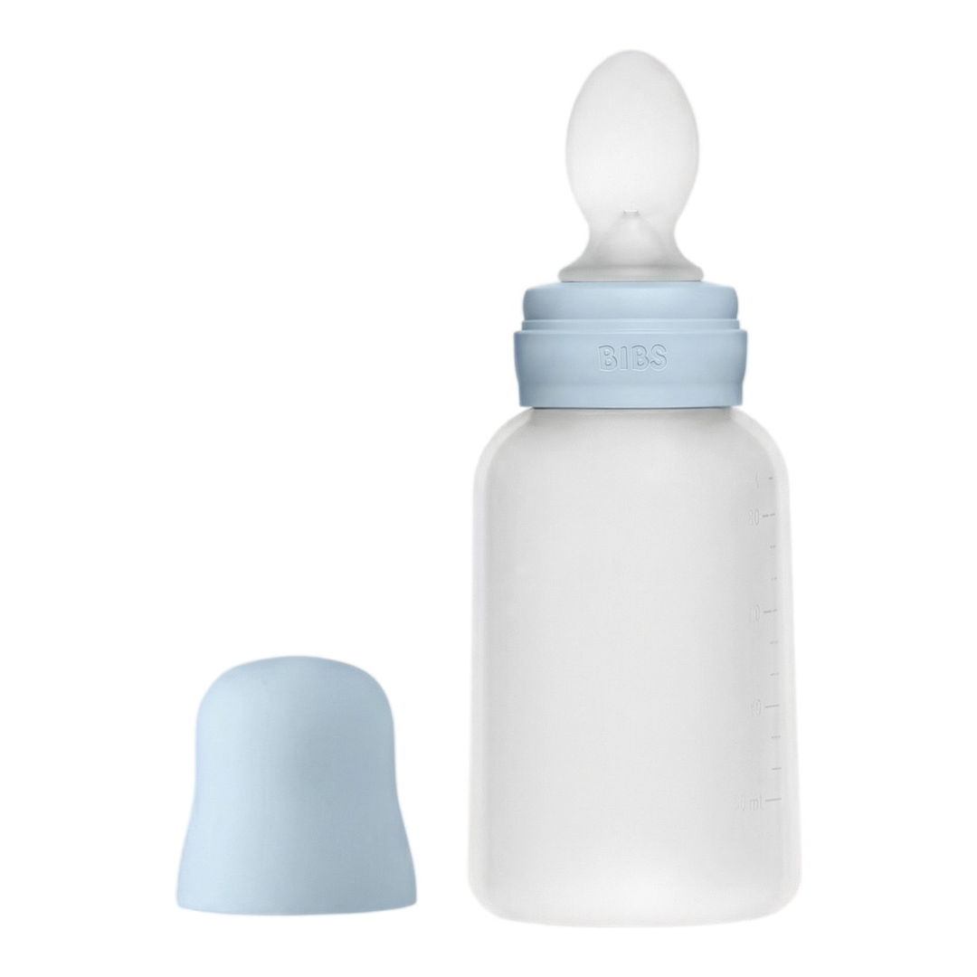 BIBS Spoon Feeder Squeeze, Baby blue, 1 stk.