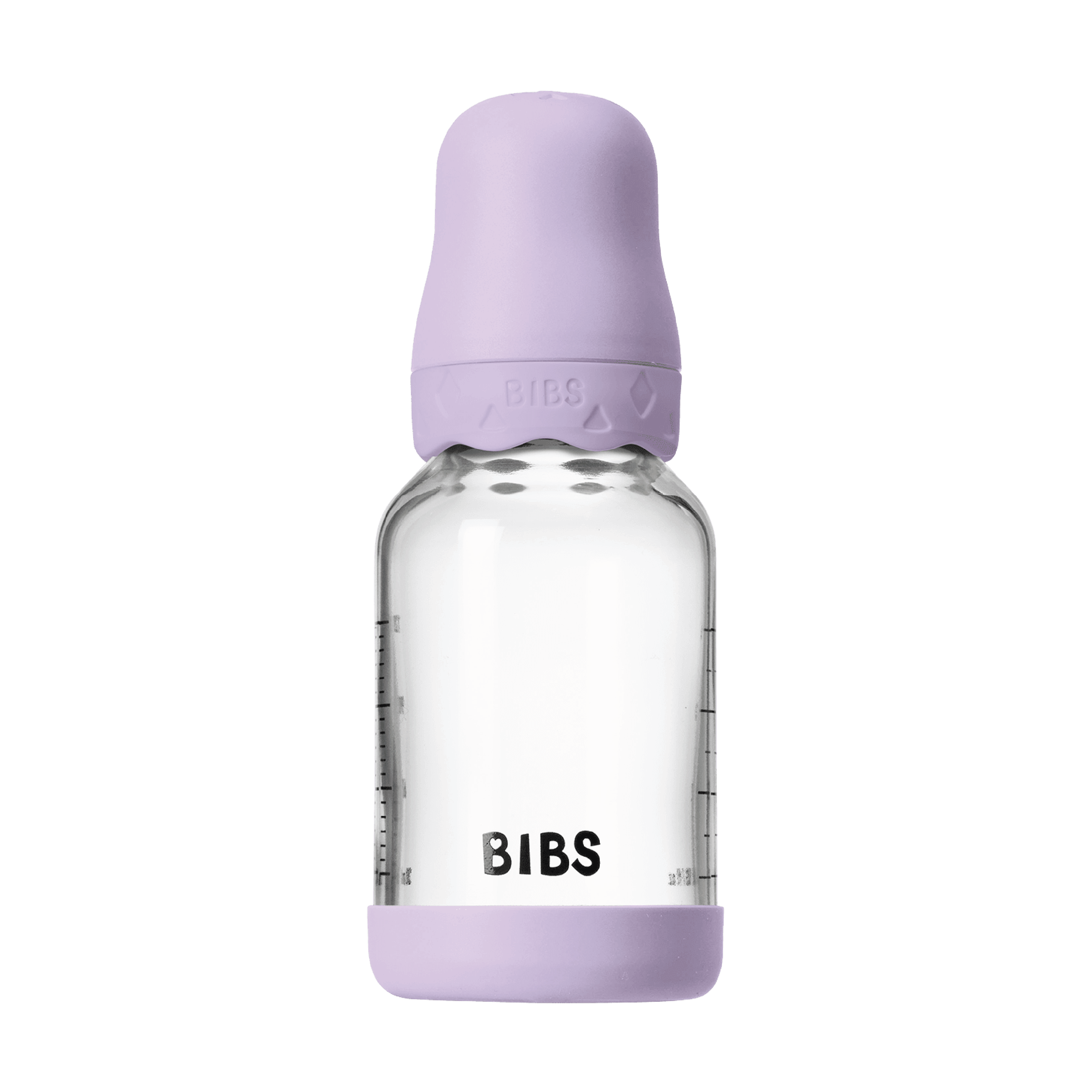 BIBS Tåteflaske i glass, Violet Sky, 120 ml
