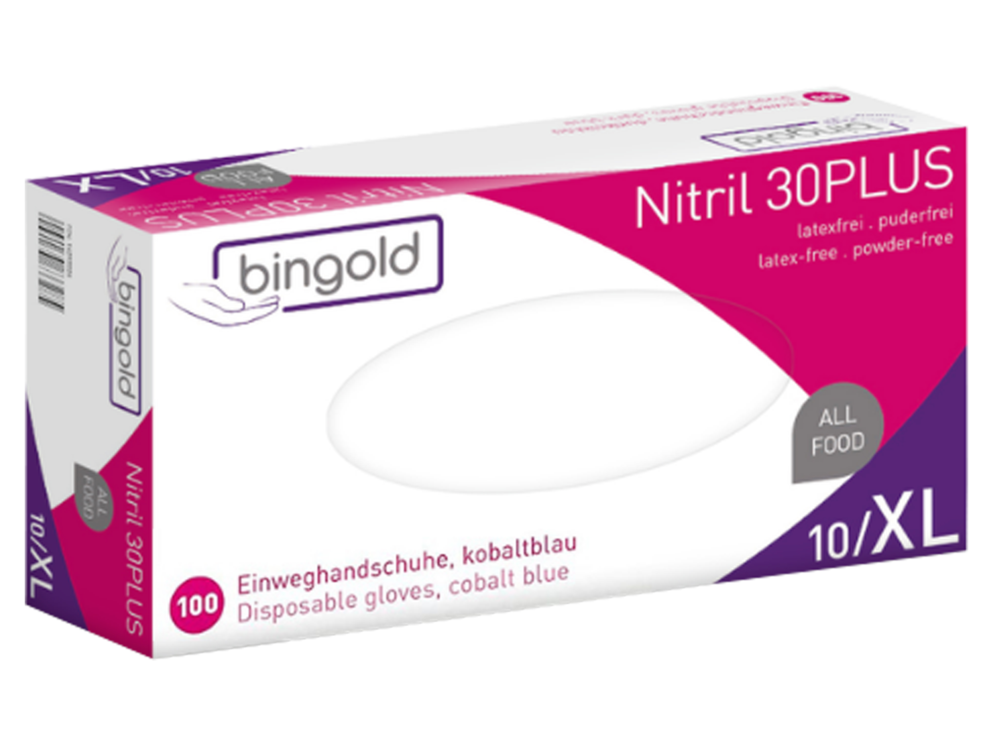Bingold Bingold Hansker nitril, XLarge, 100 stk