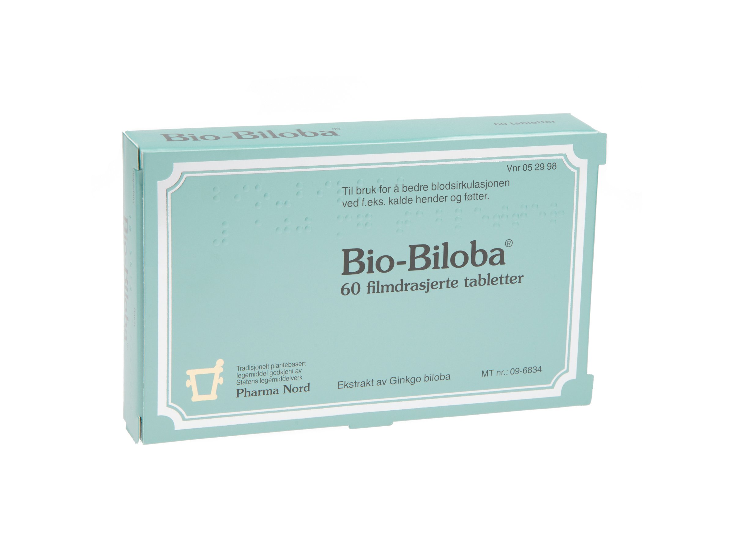 Bio-Biloba tabletter 100mg, 60 stk.